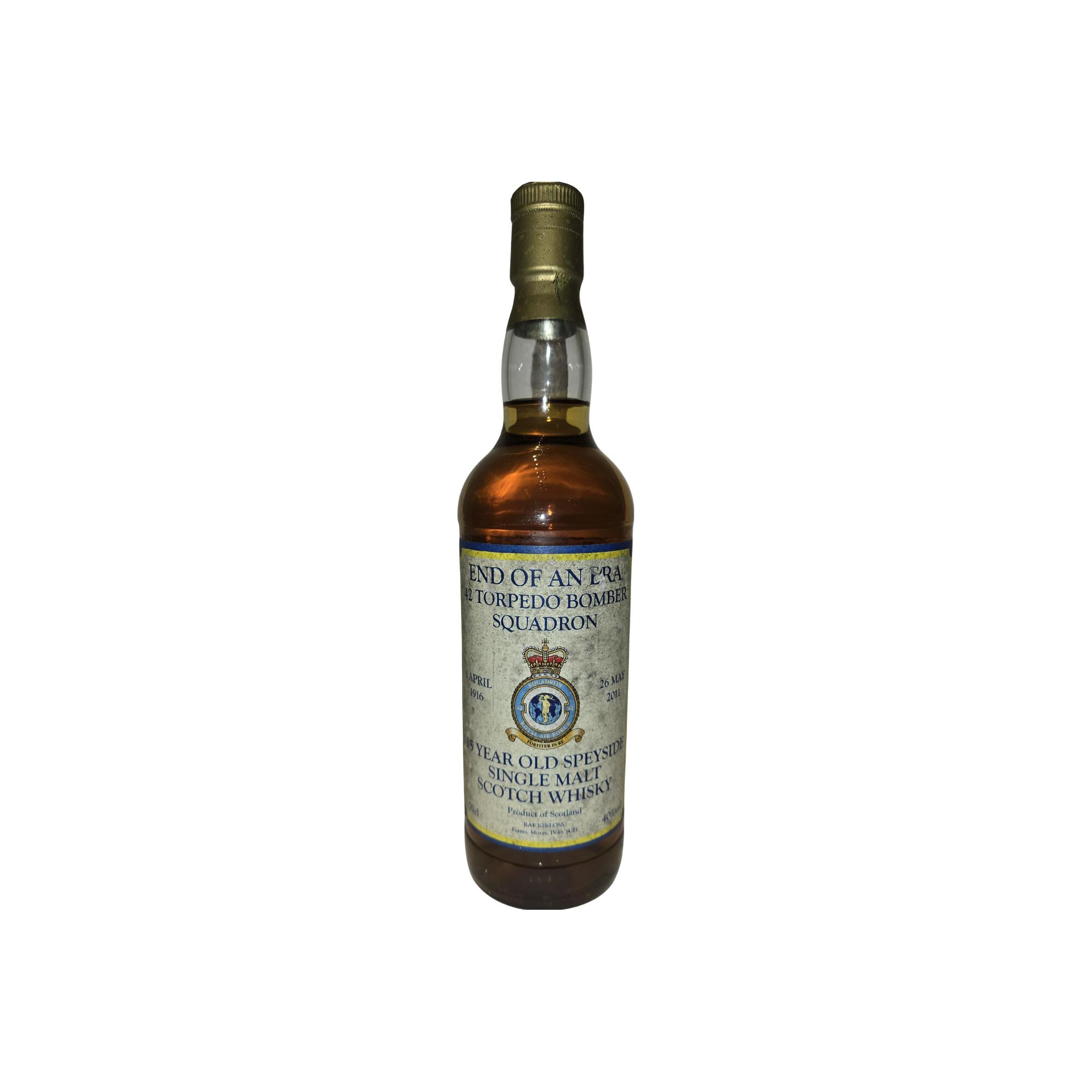 Speyside Single Malt Scotch Whisky 15-year-old SqMa