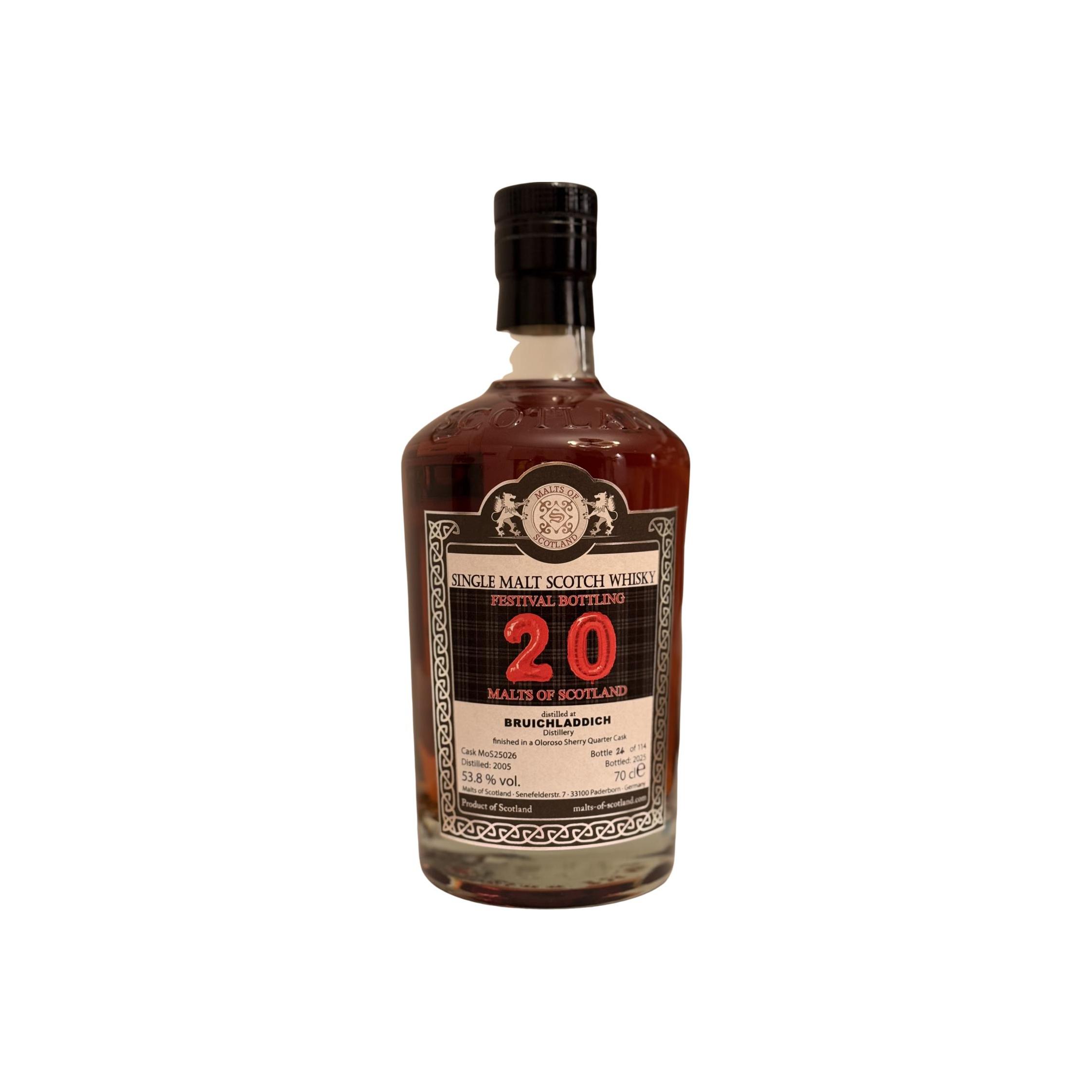 Bruichladdich 2005 MoS