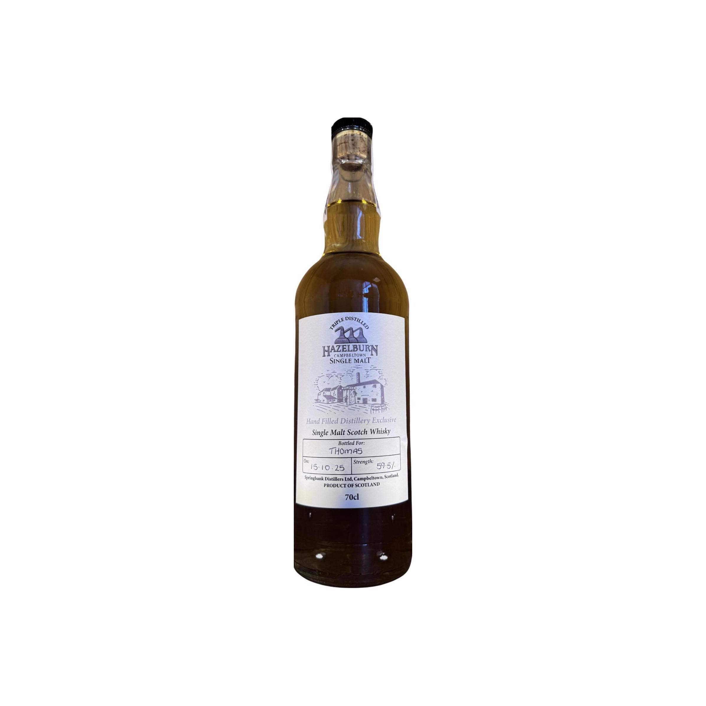 Hazelburn Single Malt Scotch Whisky