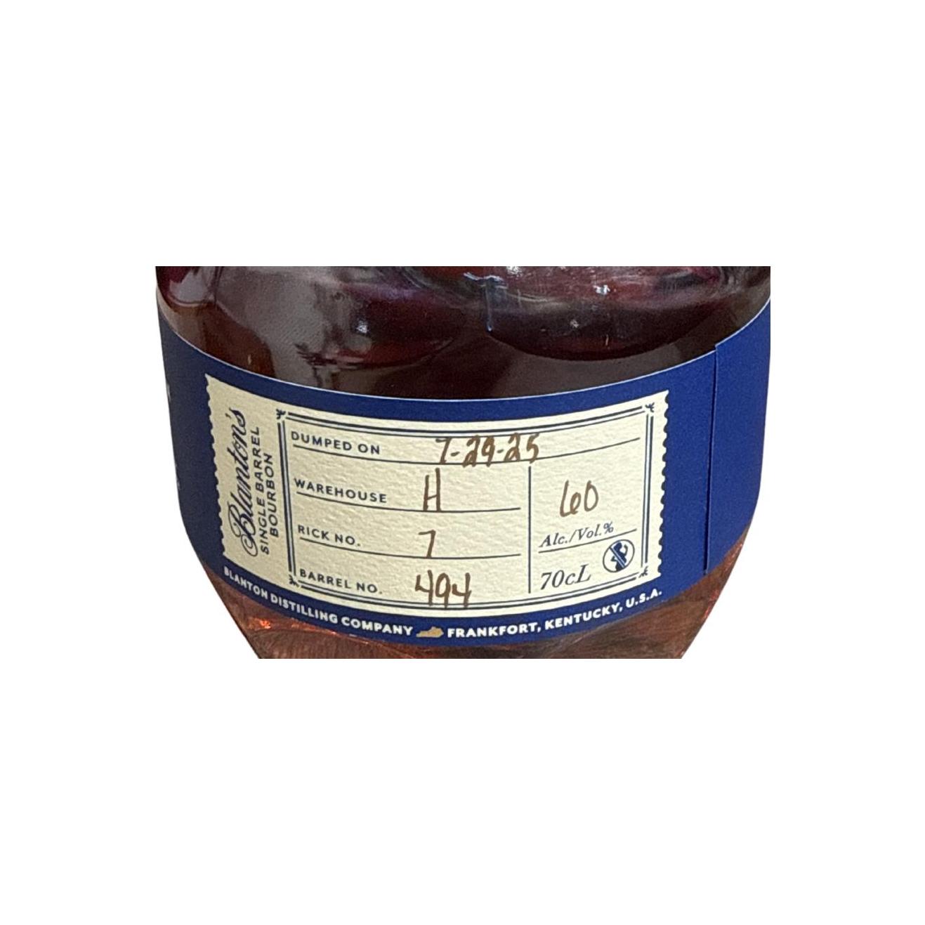 Blanton's Single Barrel