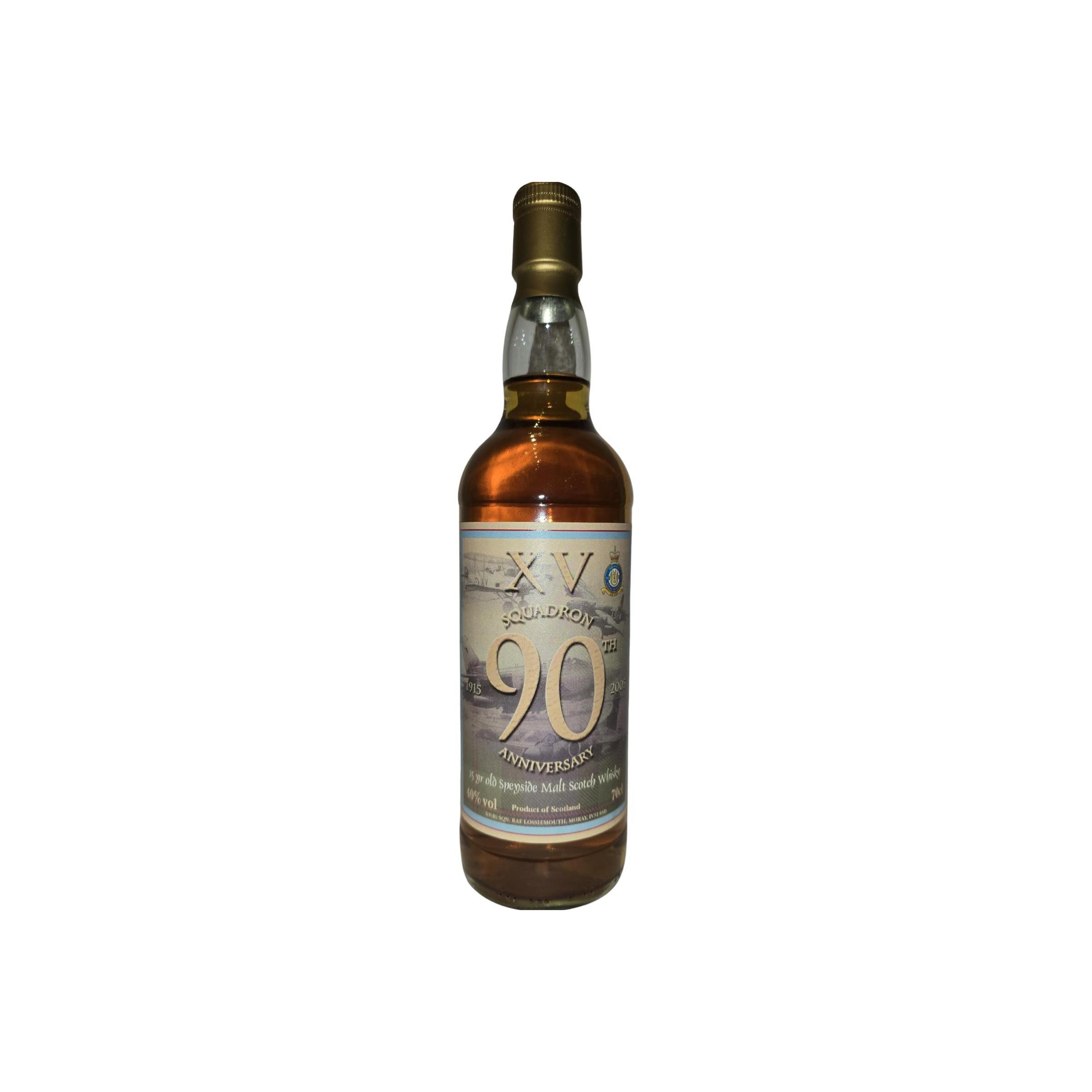 Speyside Malt Scotch Whisky 15-year-old SqM