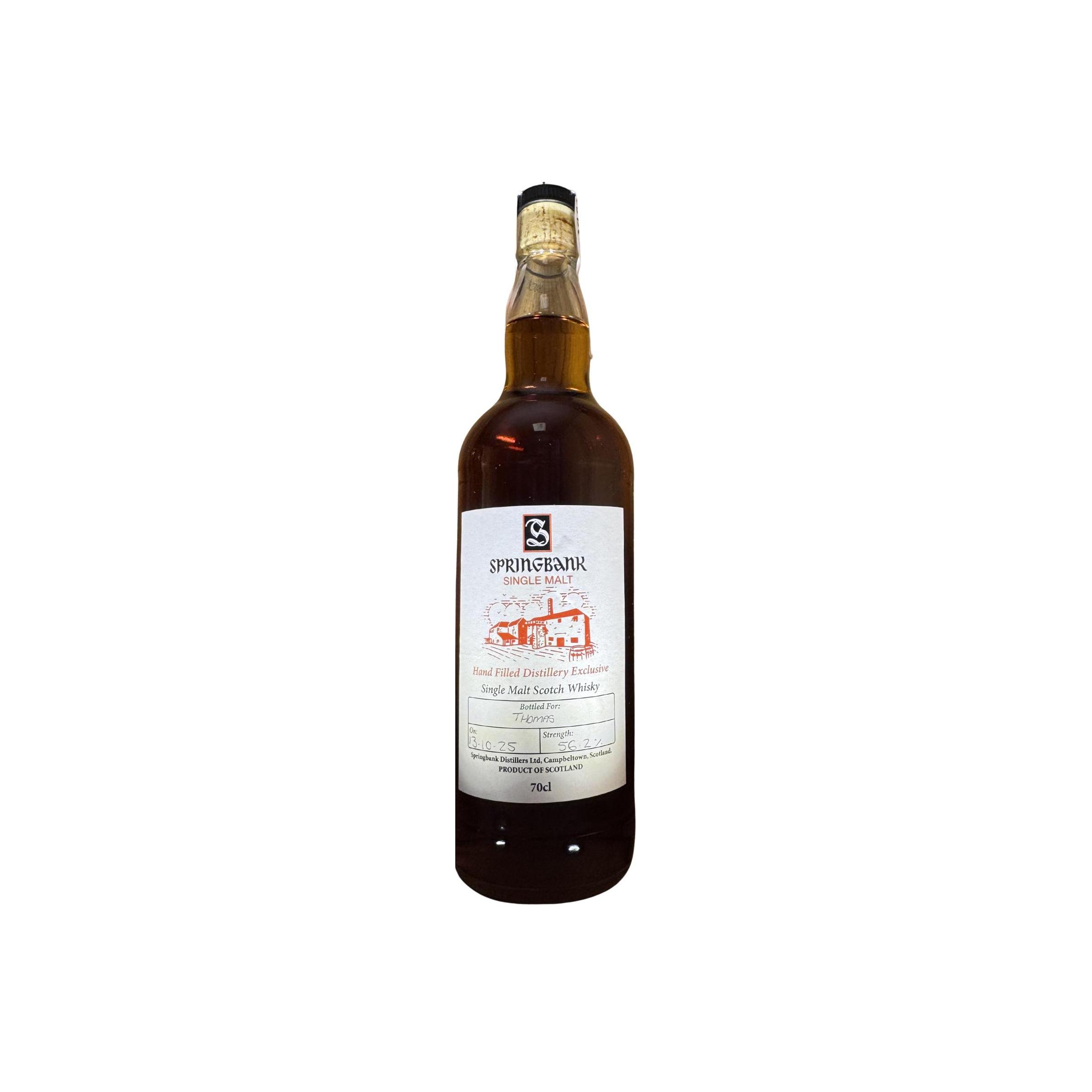 Springbank Hand Filled Distillery Exclusive