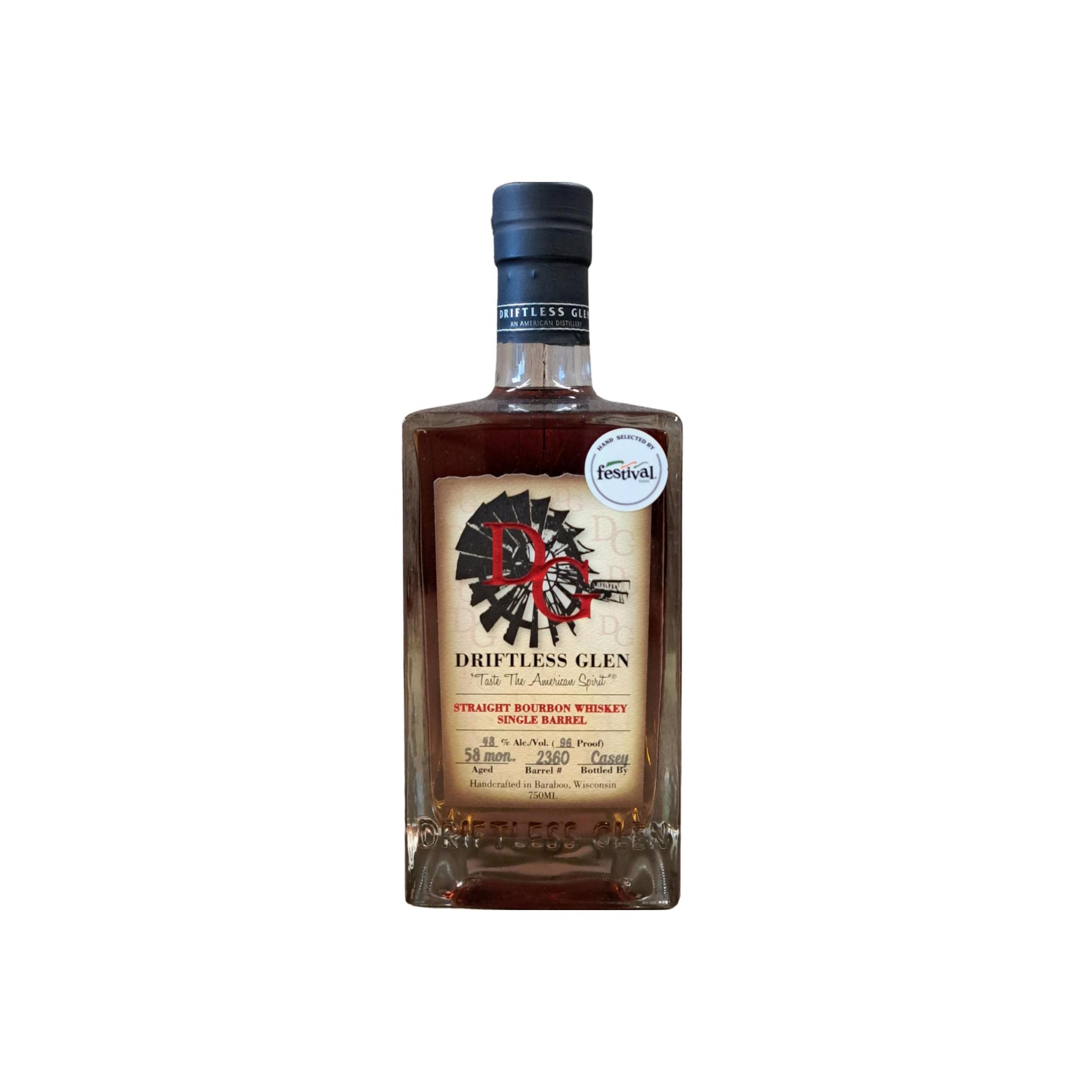 Driftless Glen Straight Bourbon Whiskey