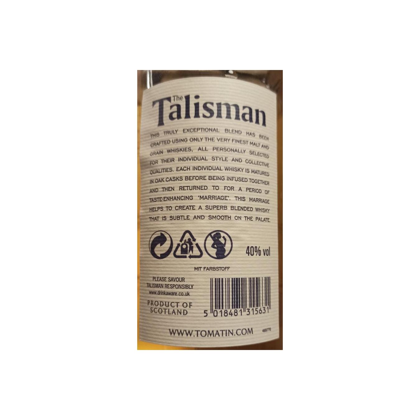 Talisman Finest Blended Scotch Whisky