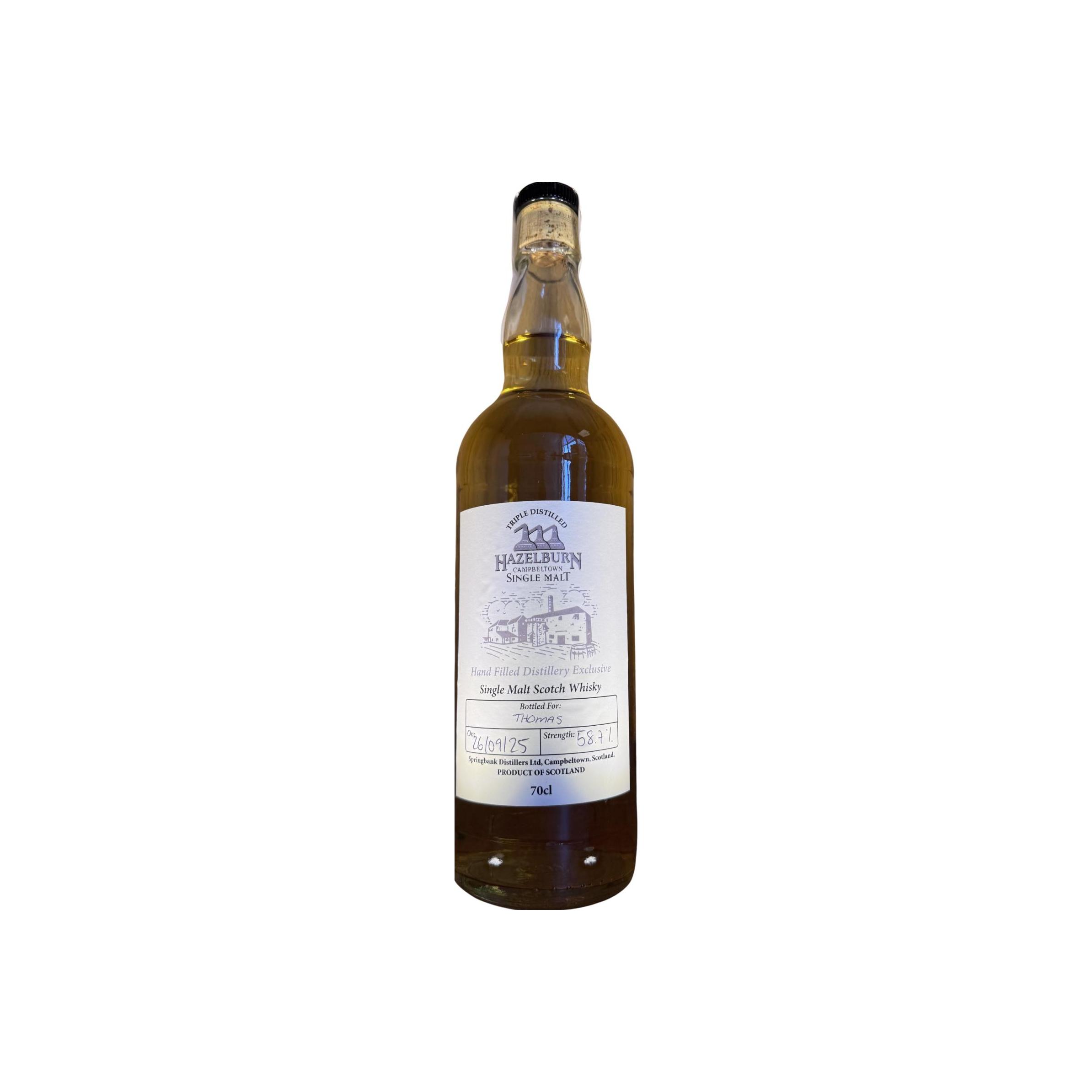 Hazelburn Single Malt Scotch Whisky