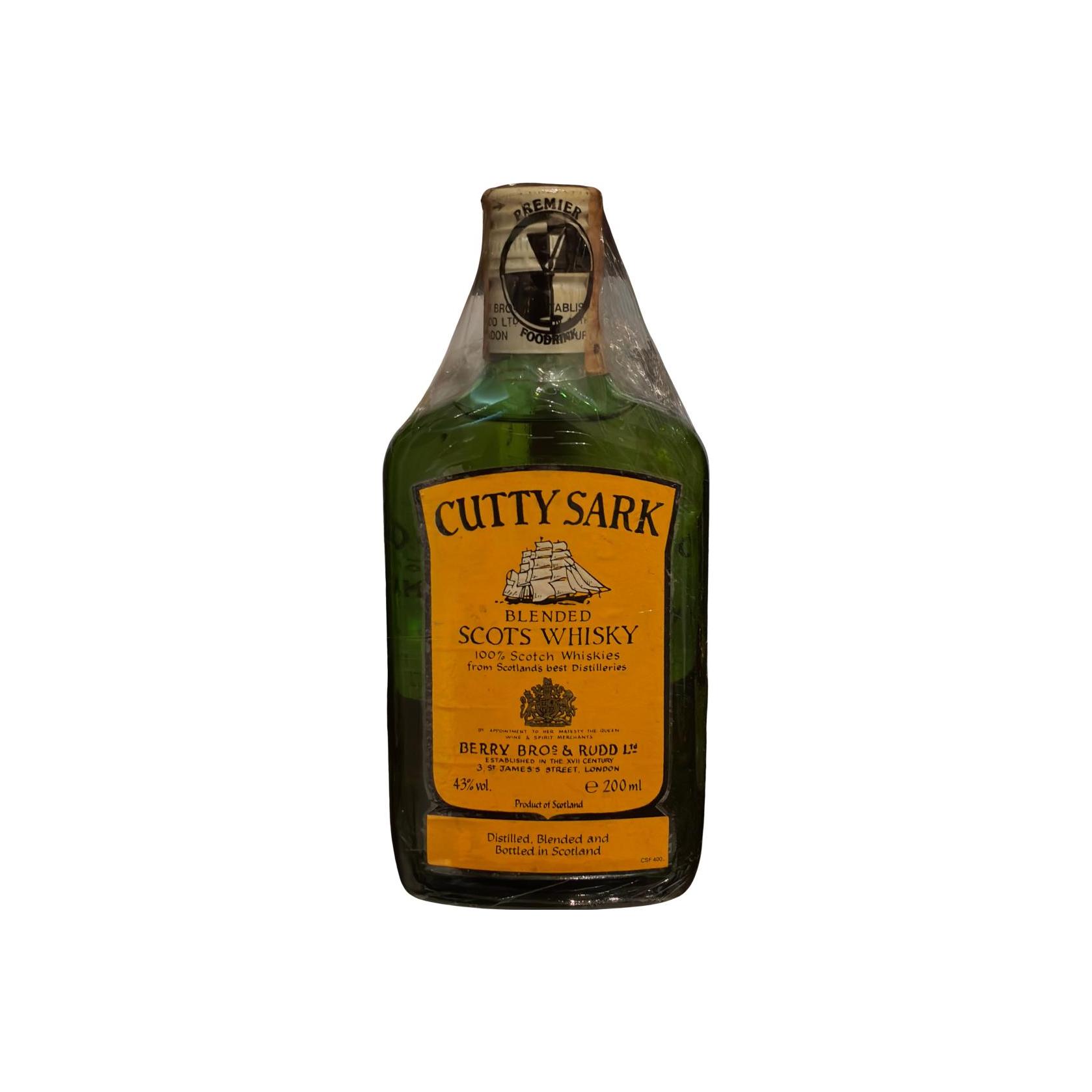Cutty Sark Blended Scots Whisky BR