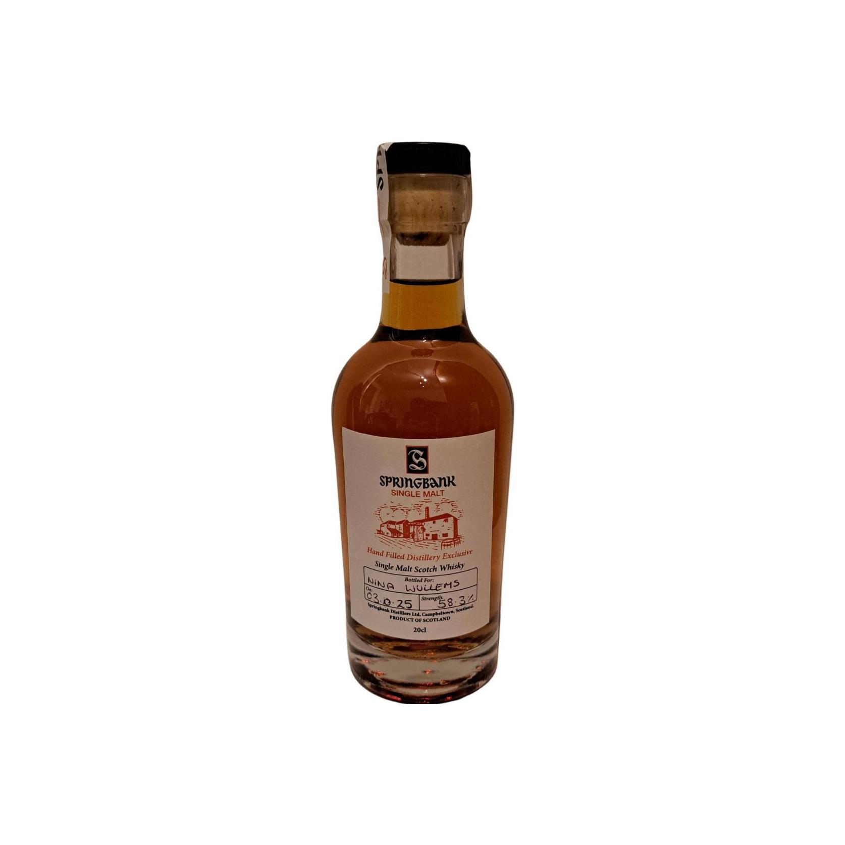 Springbank Hand Filled Distillery Exclusive