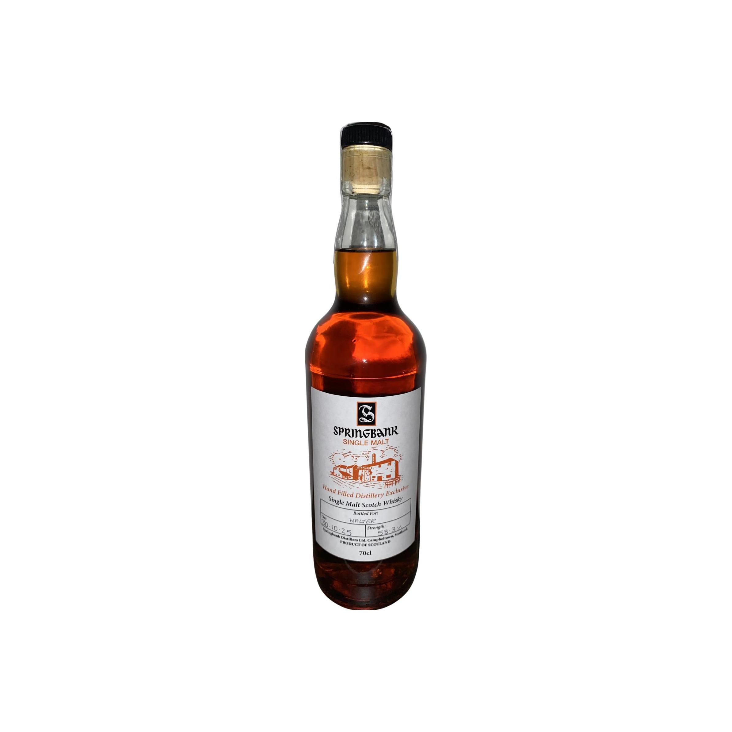 Springbank Hand Filled Distillery Exclusive