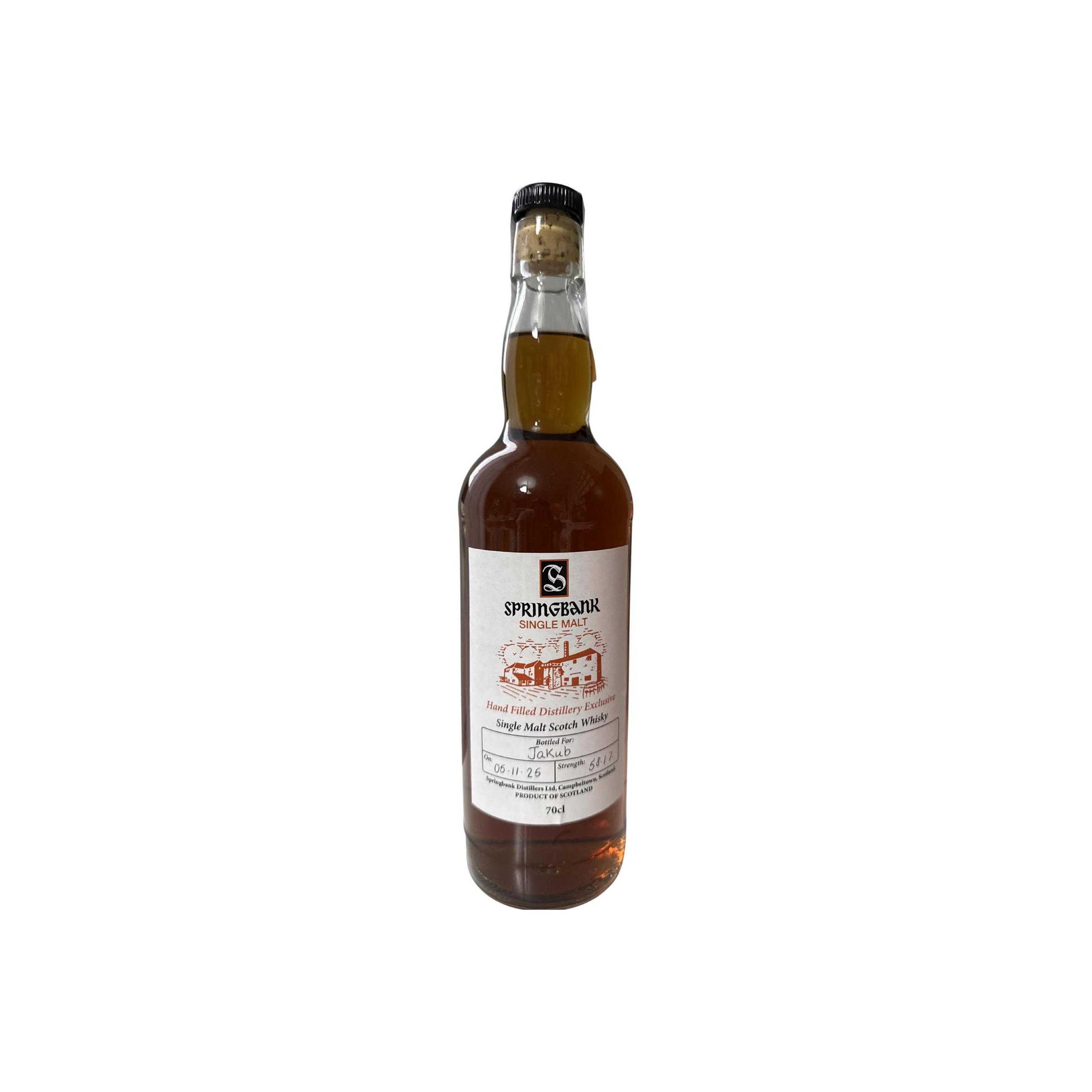 Springbank Hand Filled Distillery Exclusive