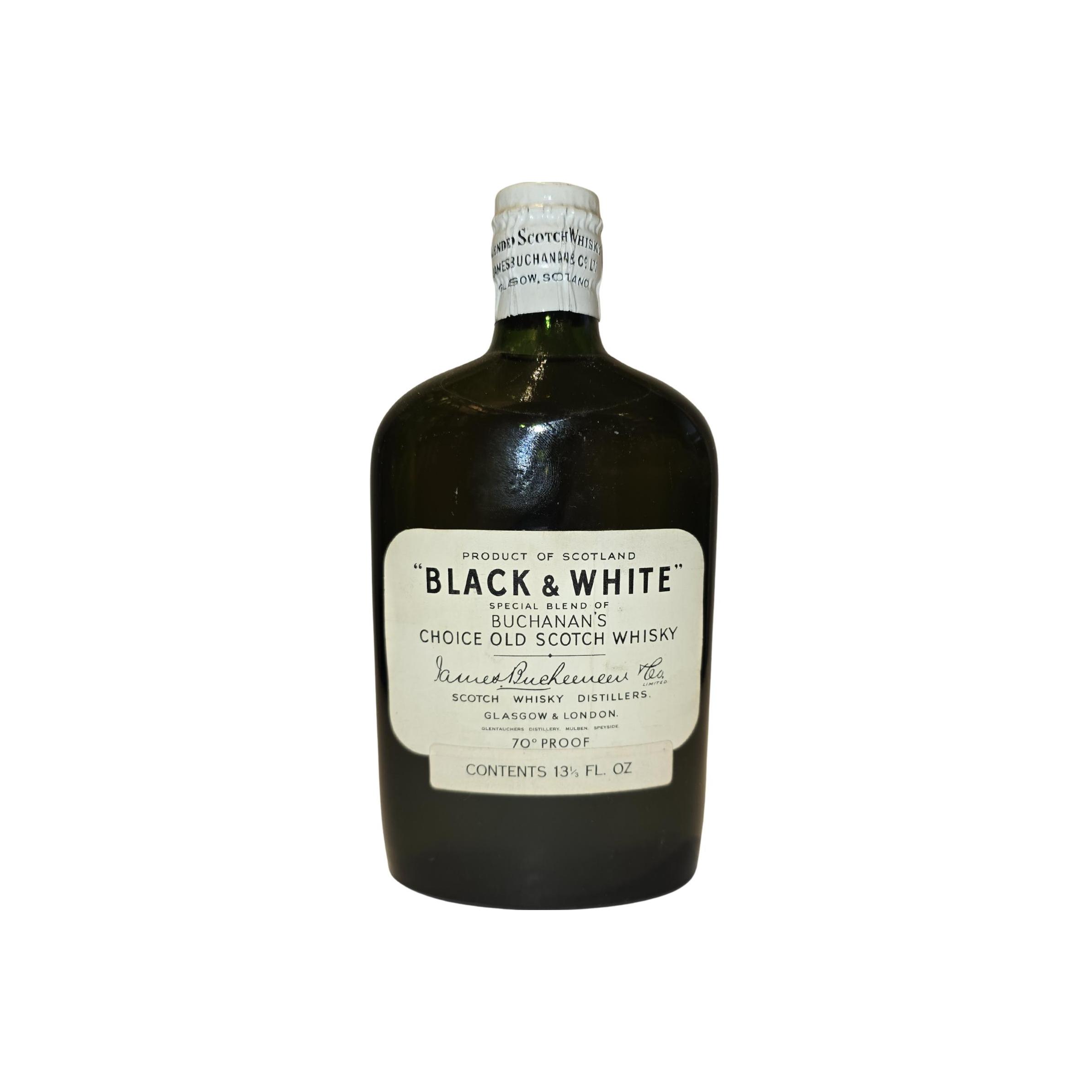 Black & White Special Blend of Buchanan's Choice Old Scotch Whisky
