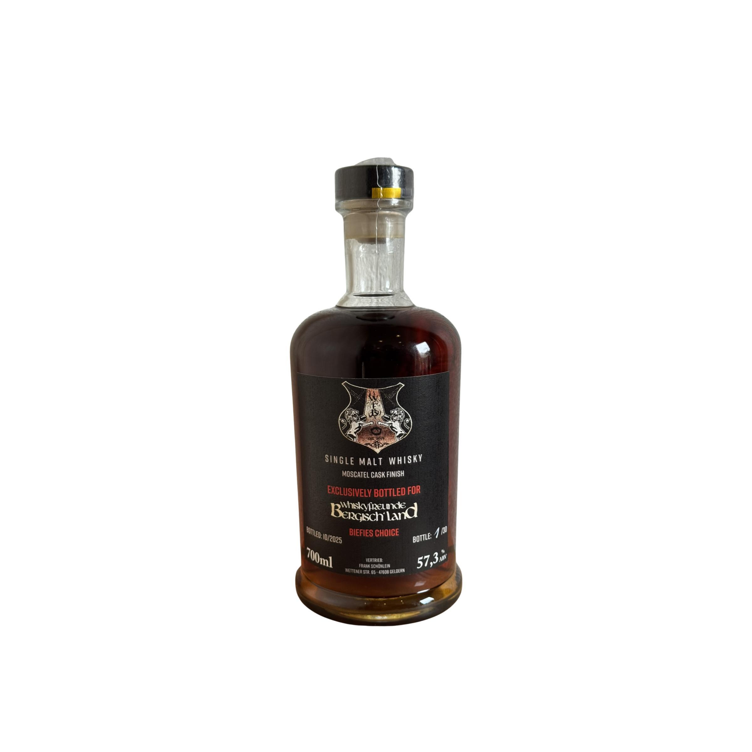 Distilled at a Secret Irish Distillery Biefies Choice UD