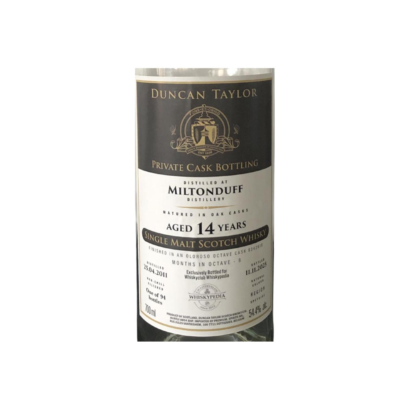 Miltonduff 2011 DT