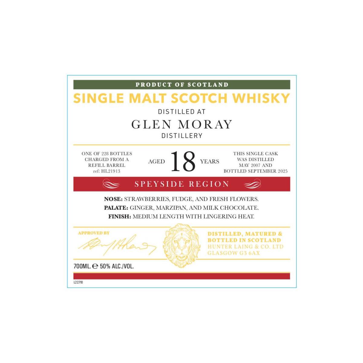 Glen Moray 2007 HL
