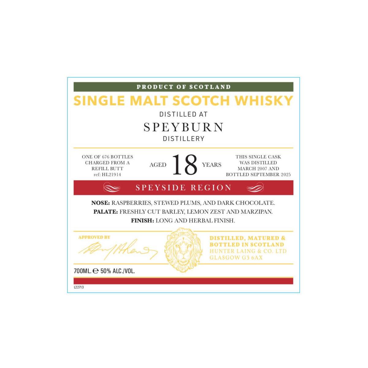 Speyburn 2007 HL