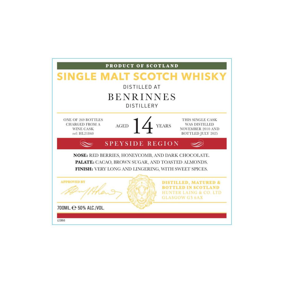Benrinnes 2010 HL