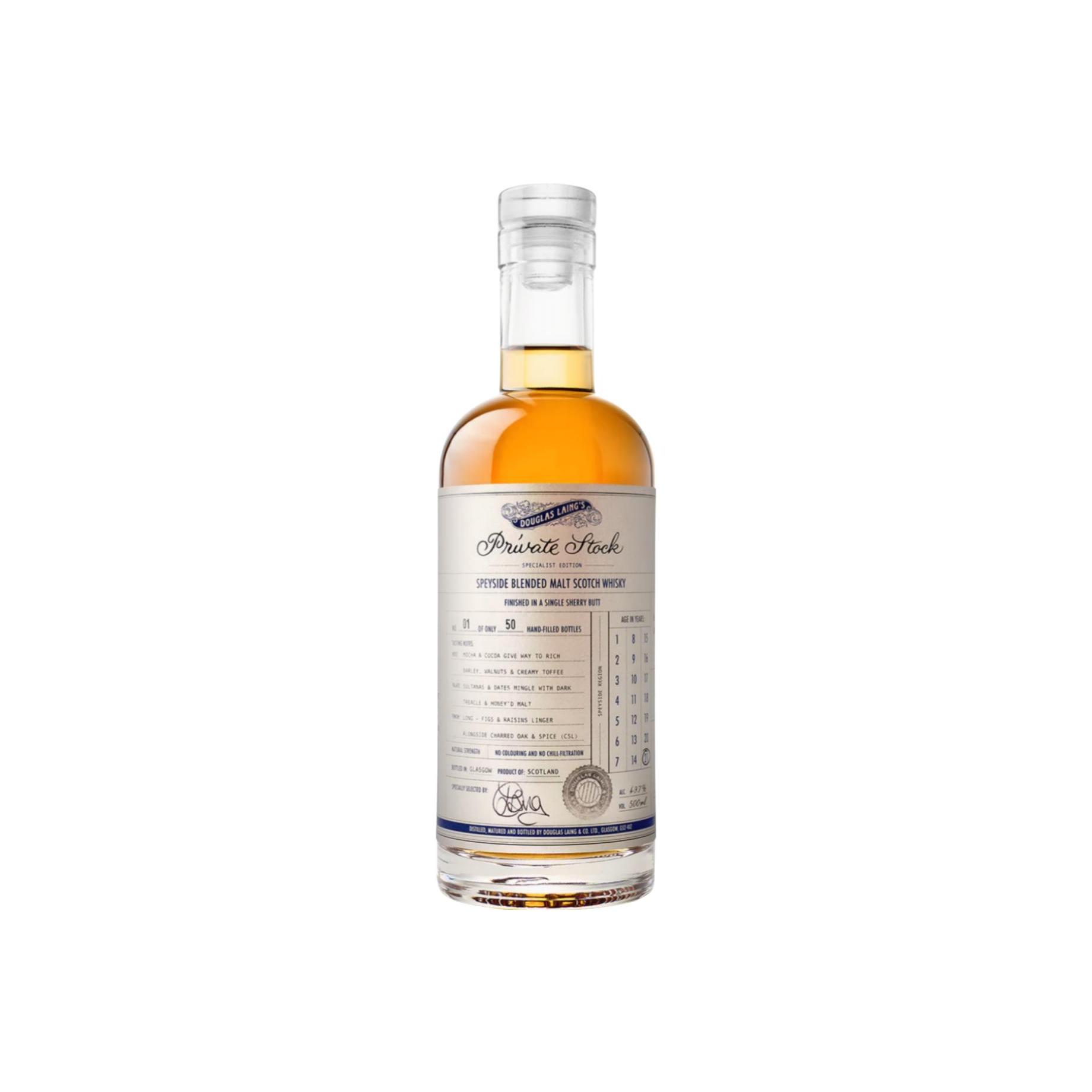 Speyside Blended Malt Scotch Whisky 21-year-old DL