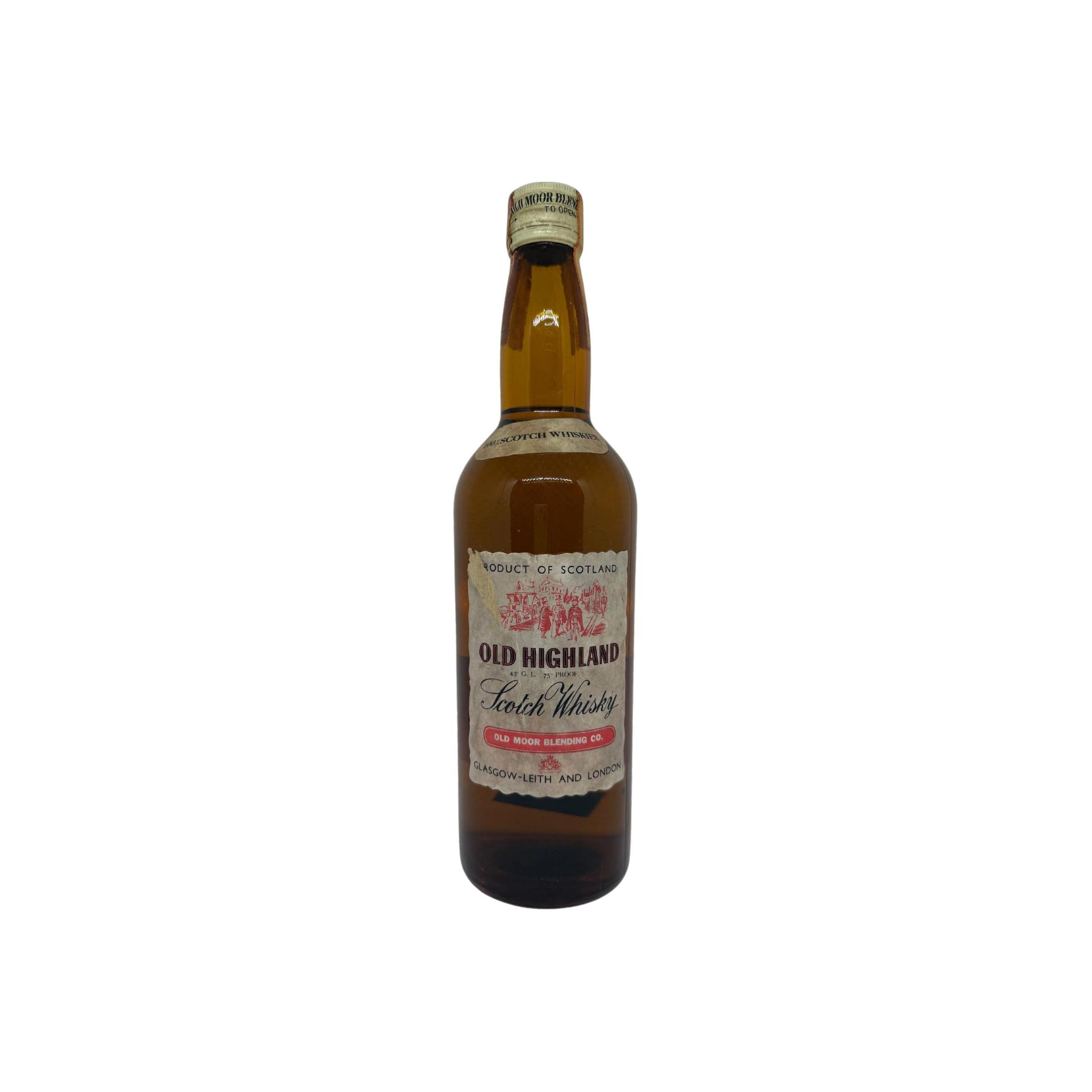 Old Highland Scotch Whisky
