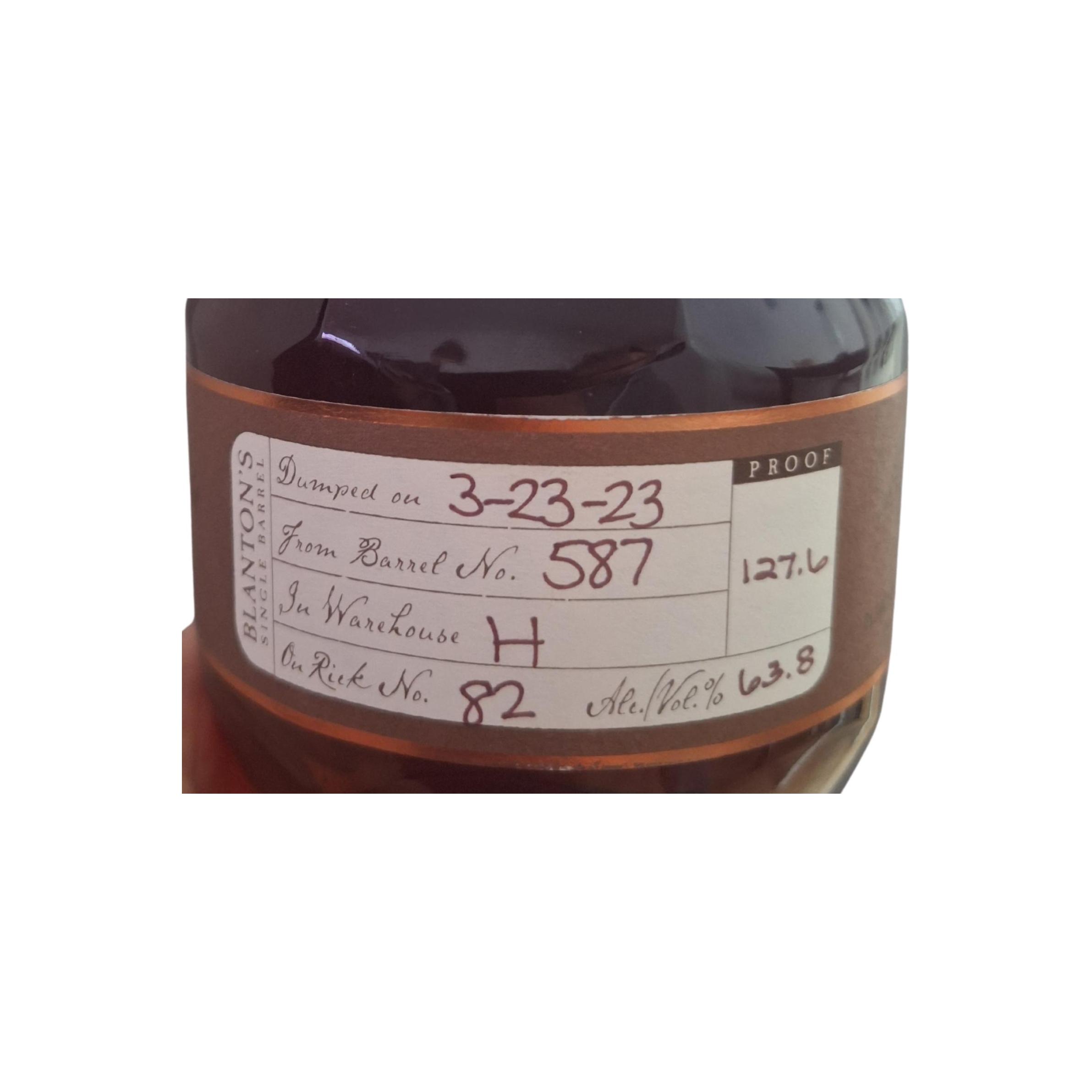 Blanton's Straight From The Barrel