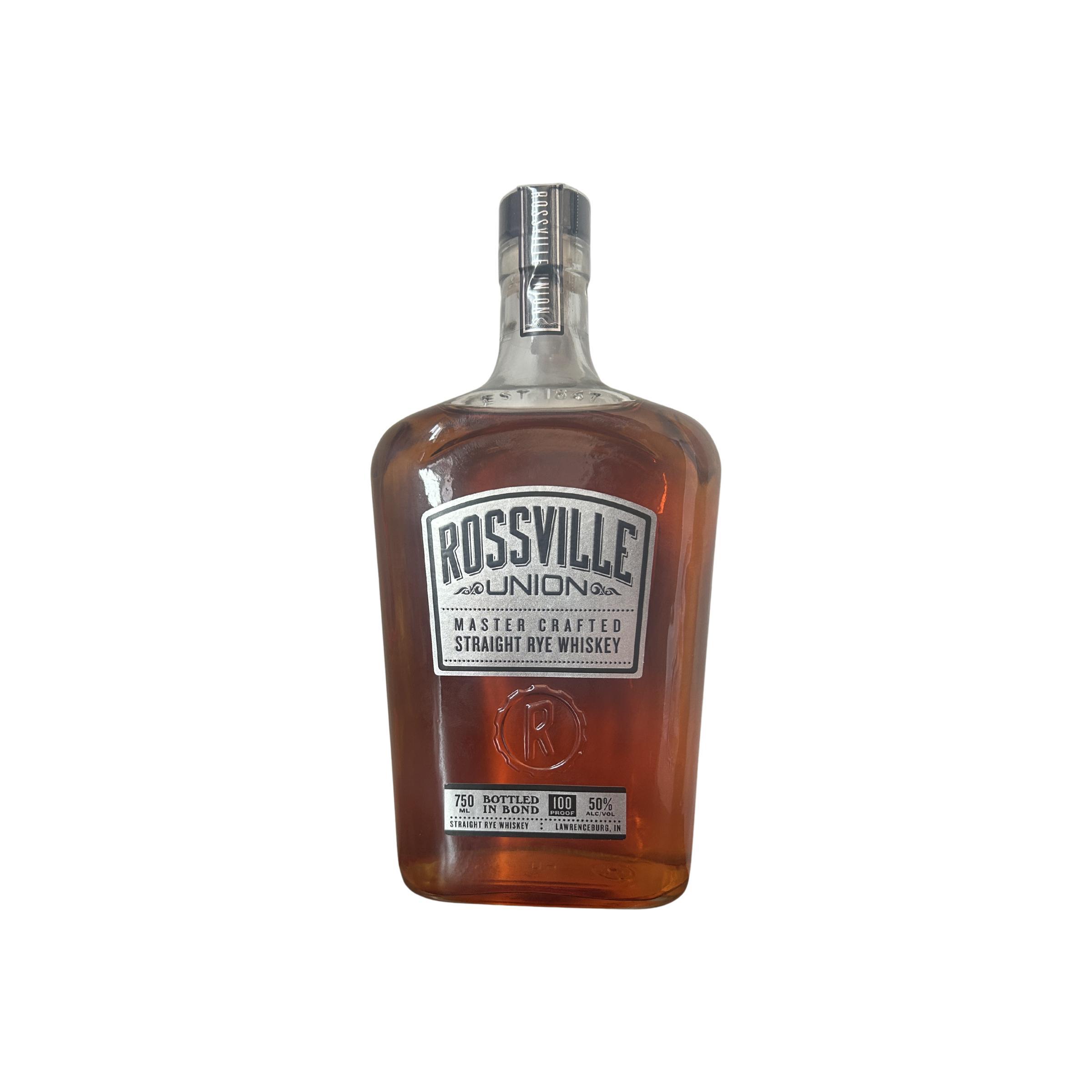 Rossville Union Master Crafted Straight Rye Whiskey