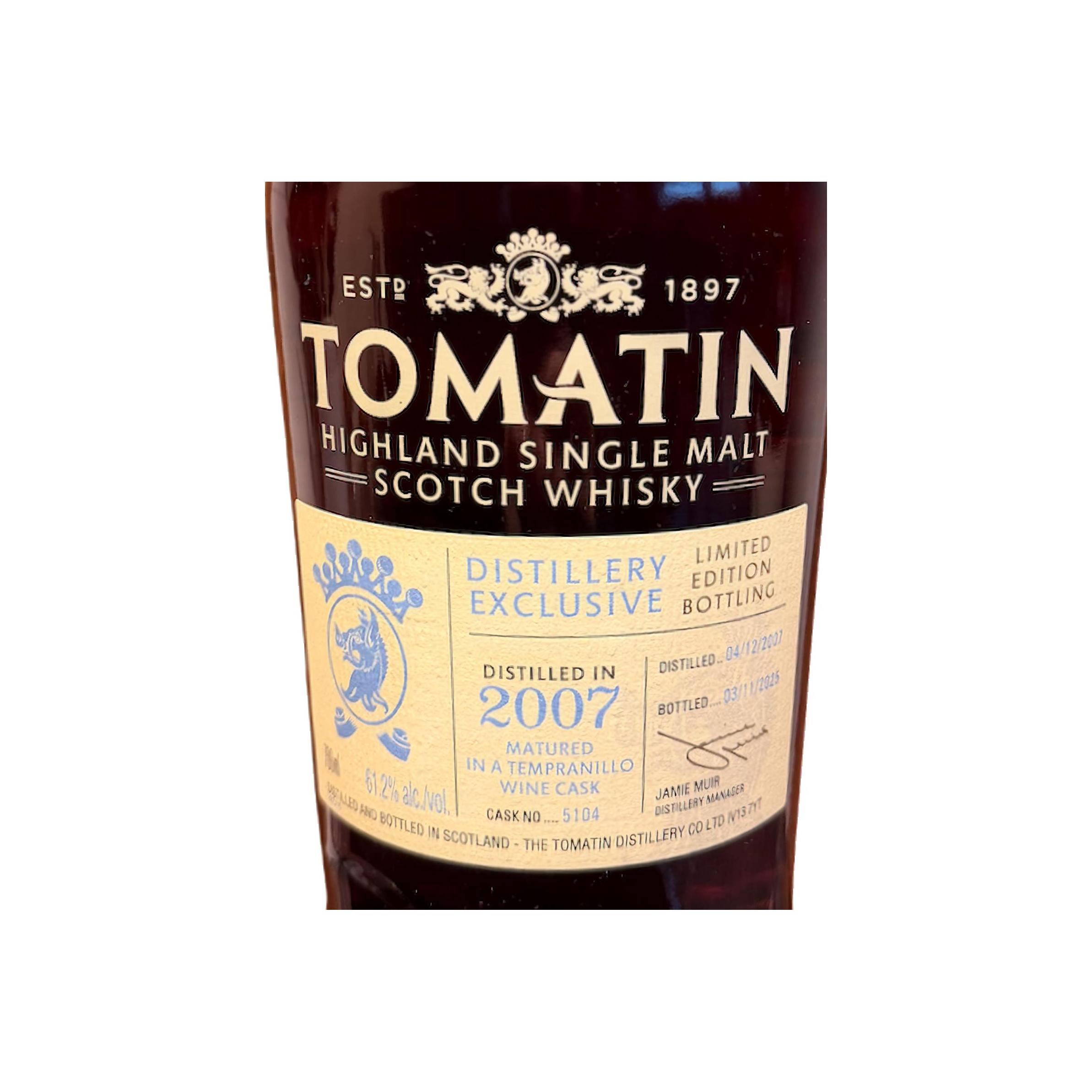 Tomatin 2007