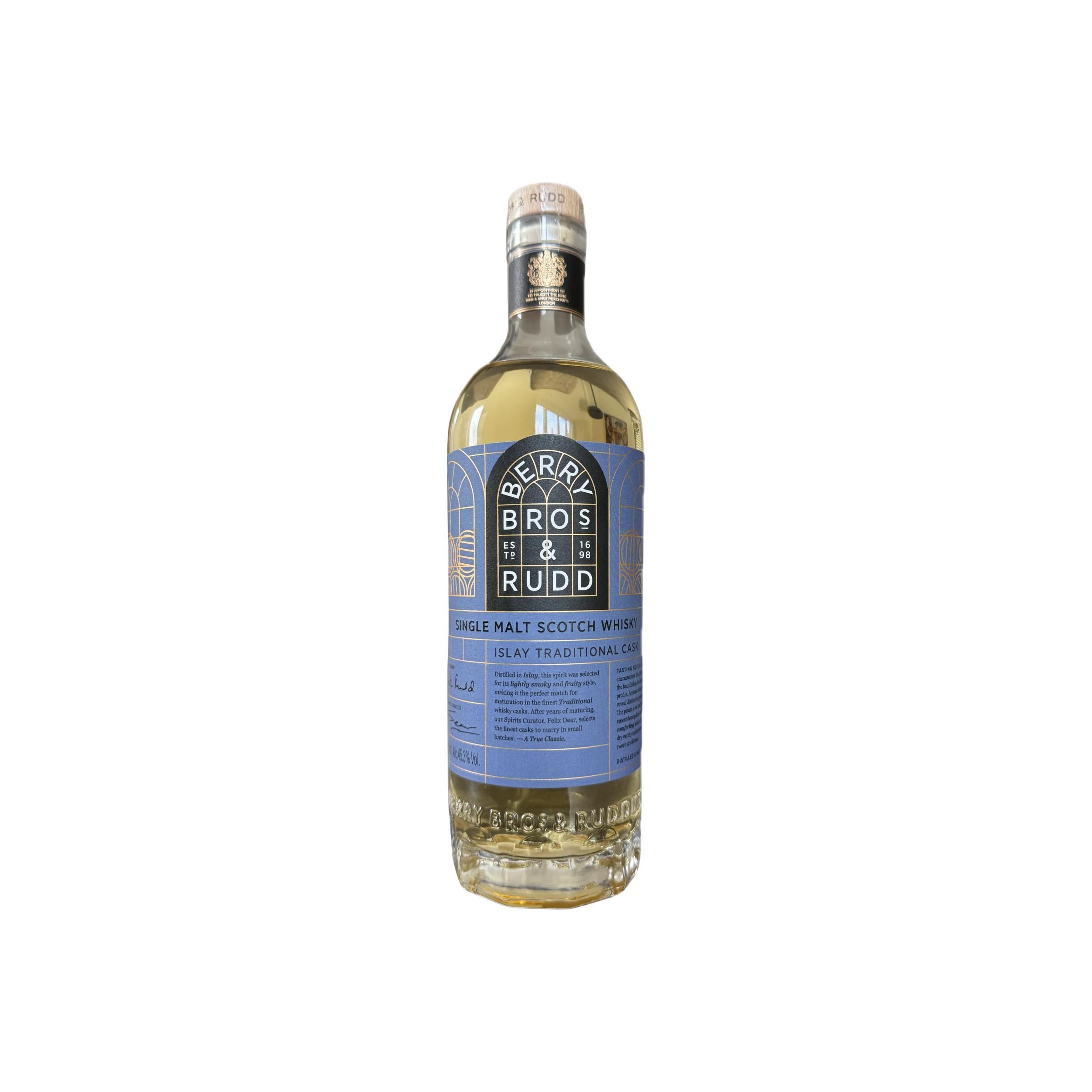 Single Malt Scotch Whisky Islay Traditional Cask