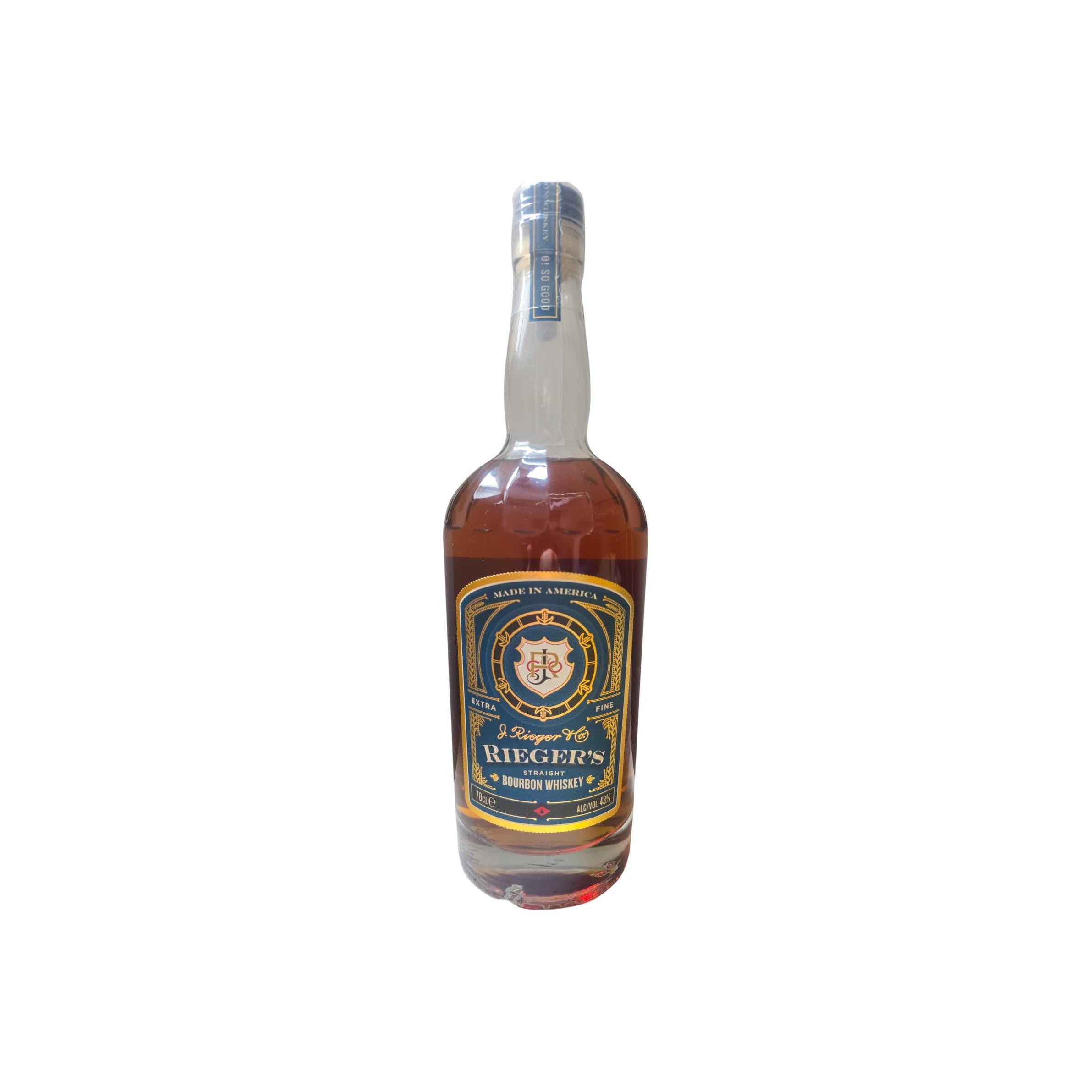 Rieger's Straight Bourbon Whiskey