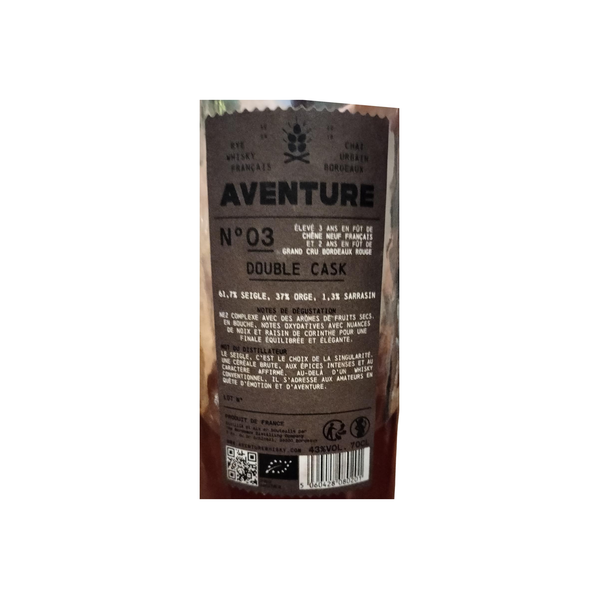 Bordeaux Distilling Aventure n° 03