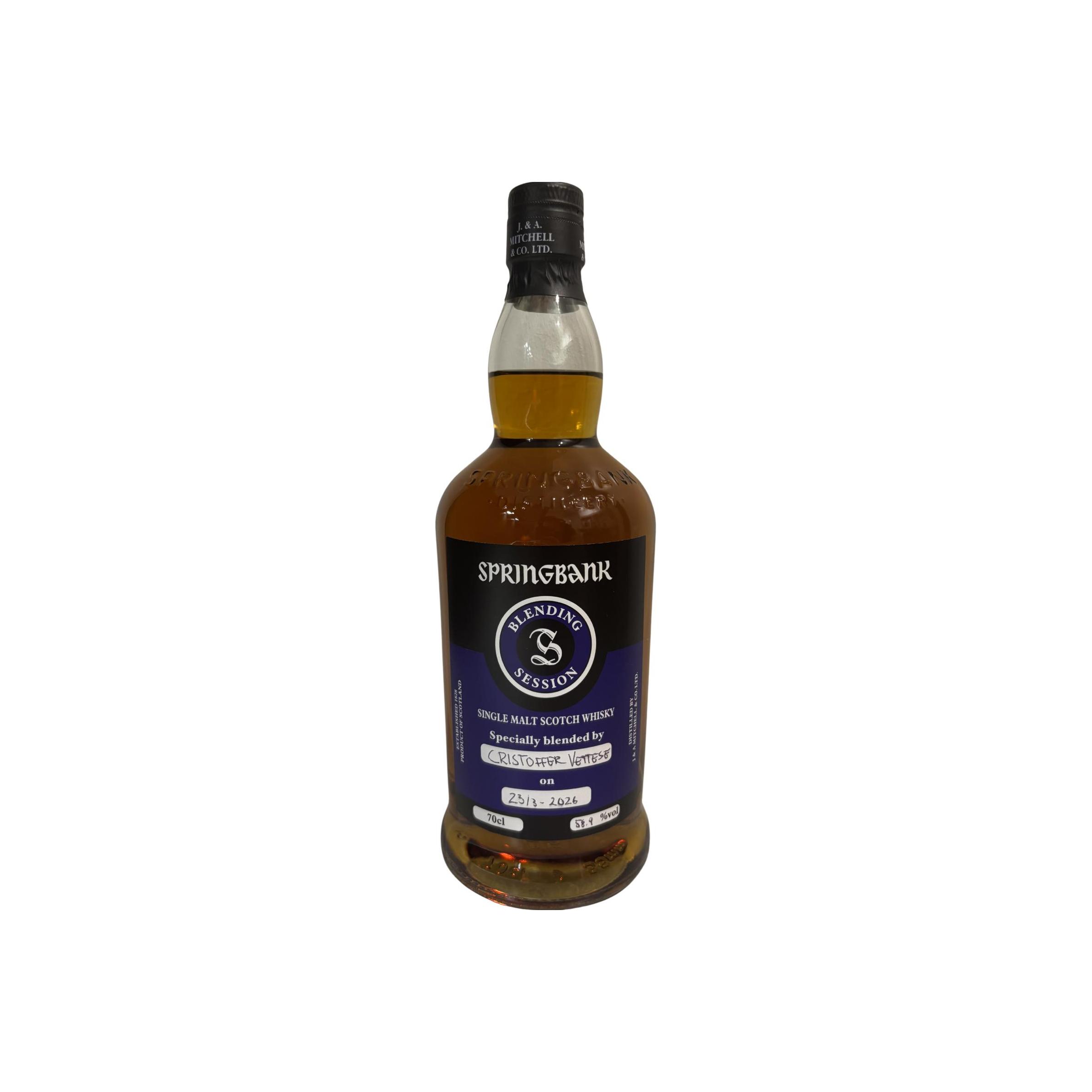 Springbank Blending Session 2026