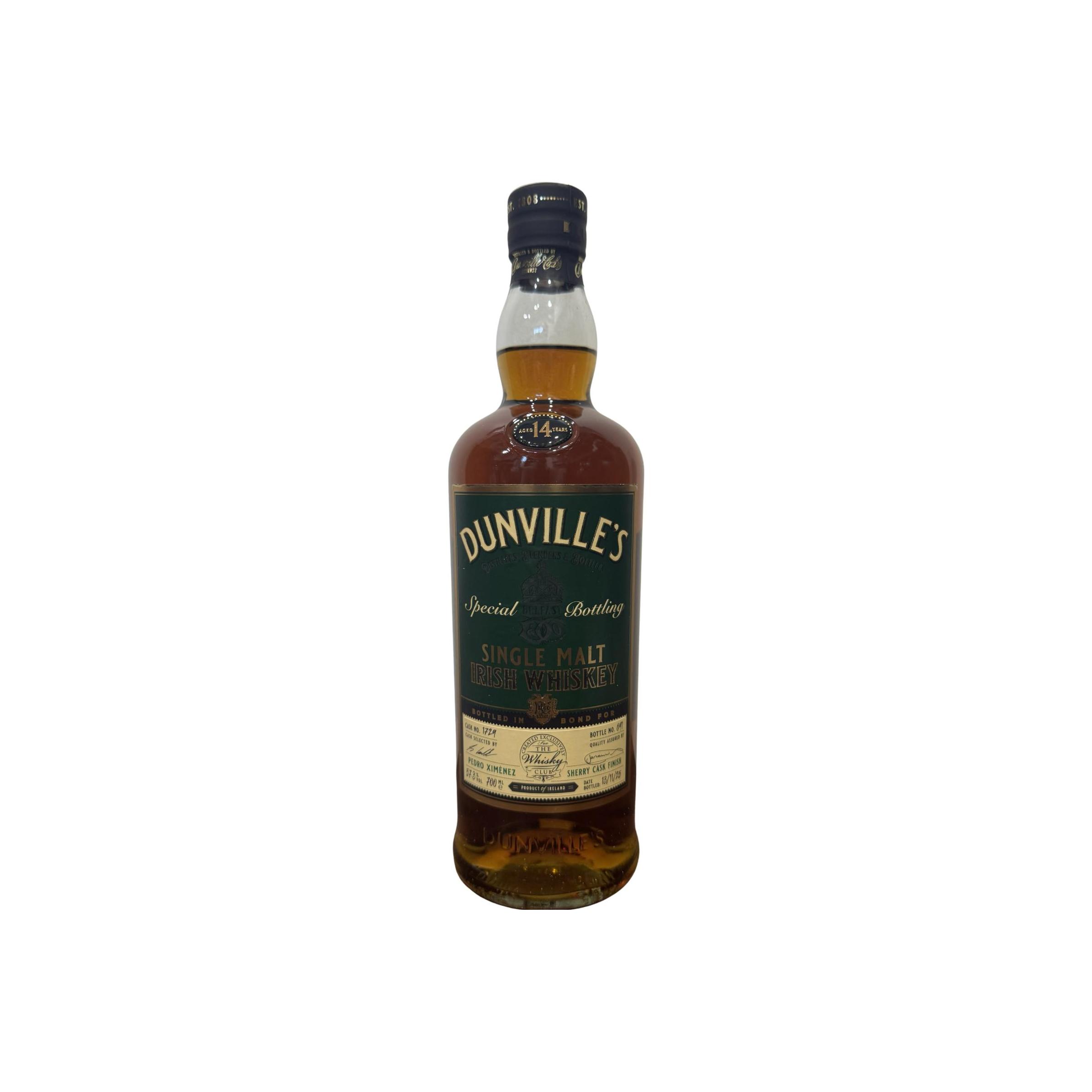 Dunville's 14-year-old Ech