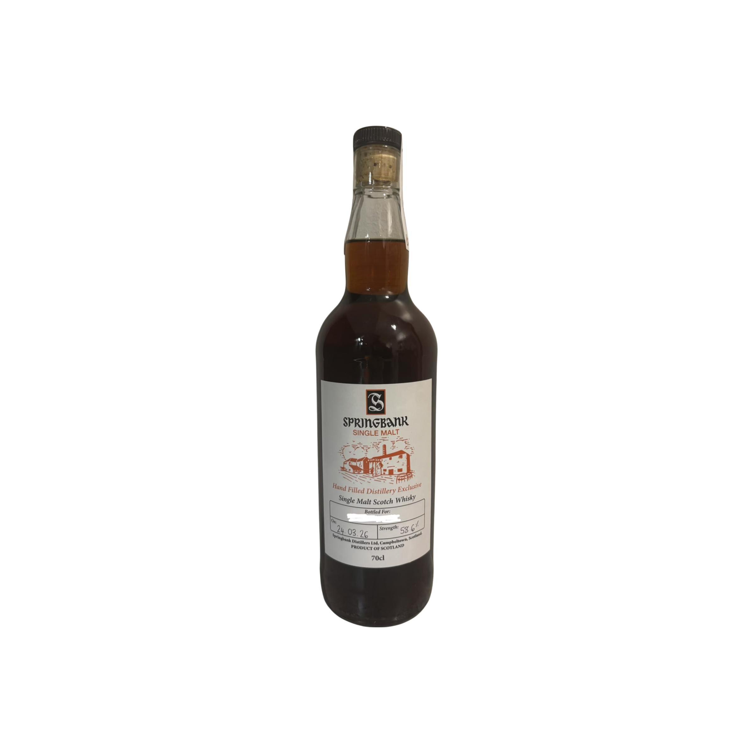 Springbank Hand Filled Distillery Exclusive