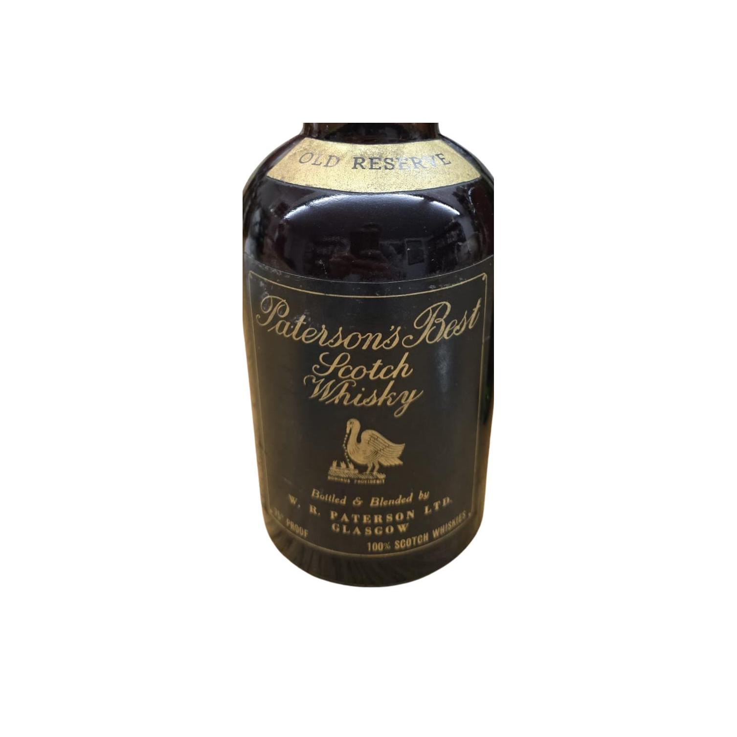 W. R. Paterson's Reserve Best Scotch Whisky