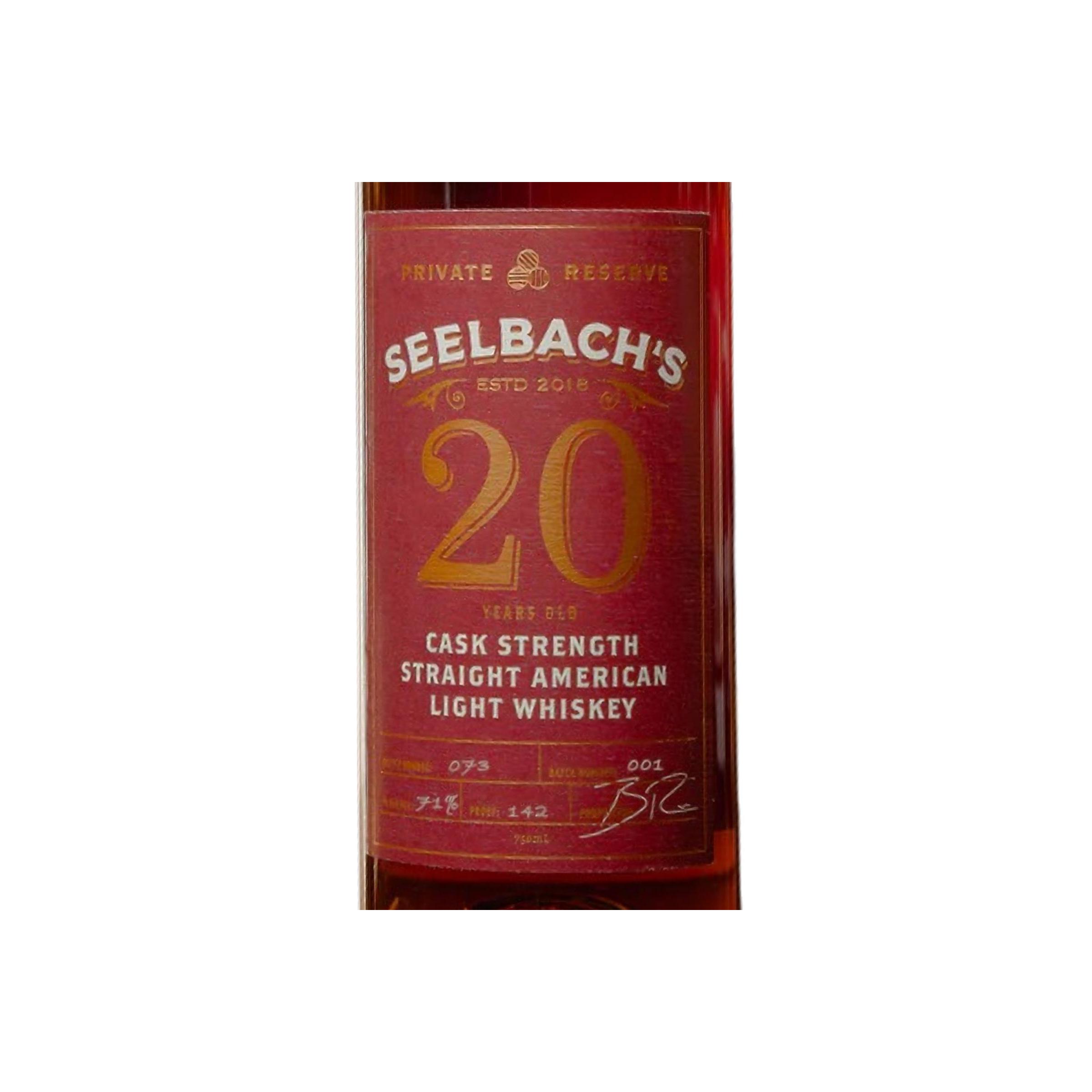 Seelbach's 20-year-old