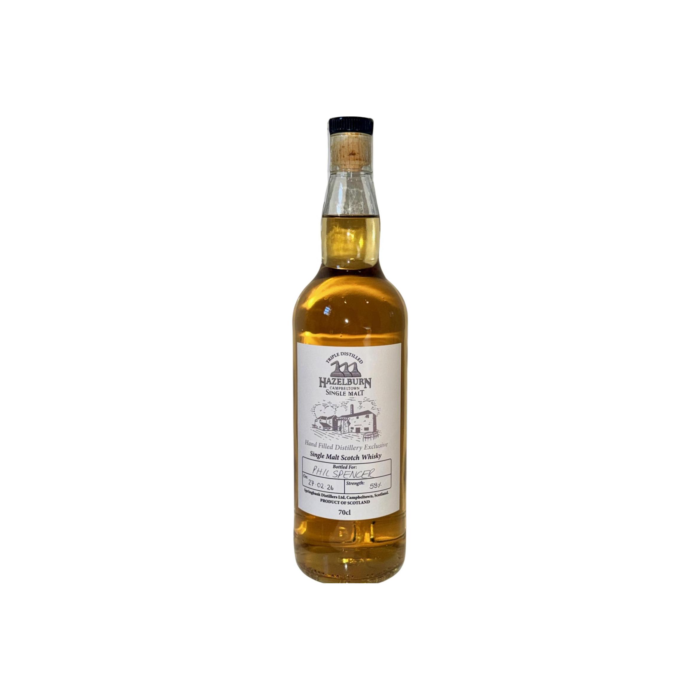 Hazelburn Hand Filled Distillery Exclusive