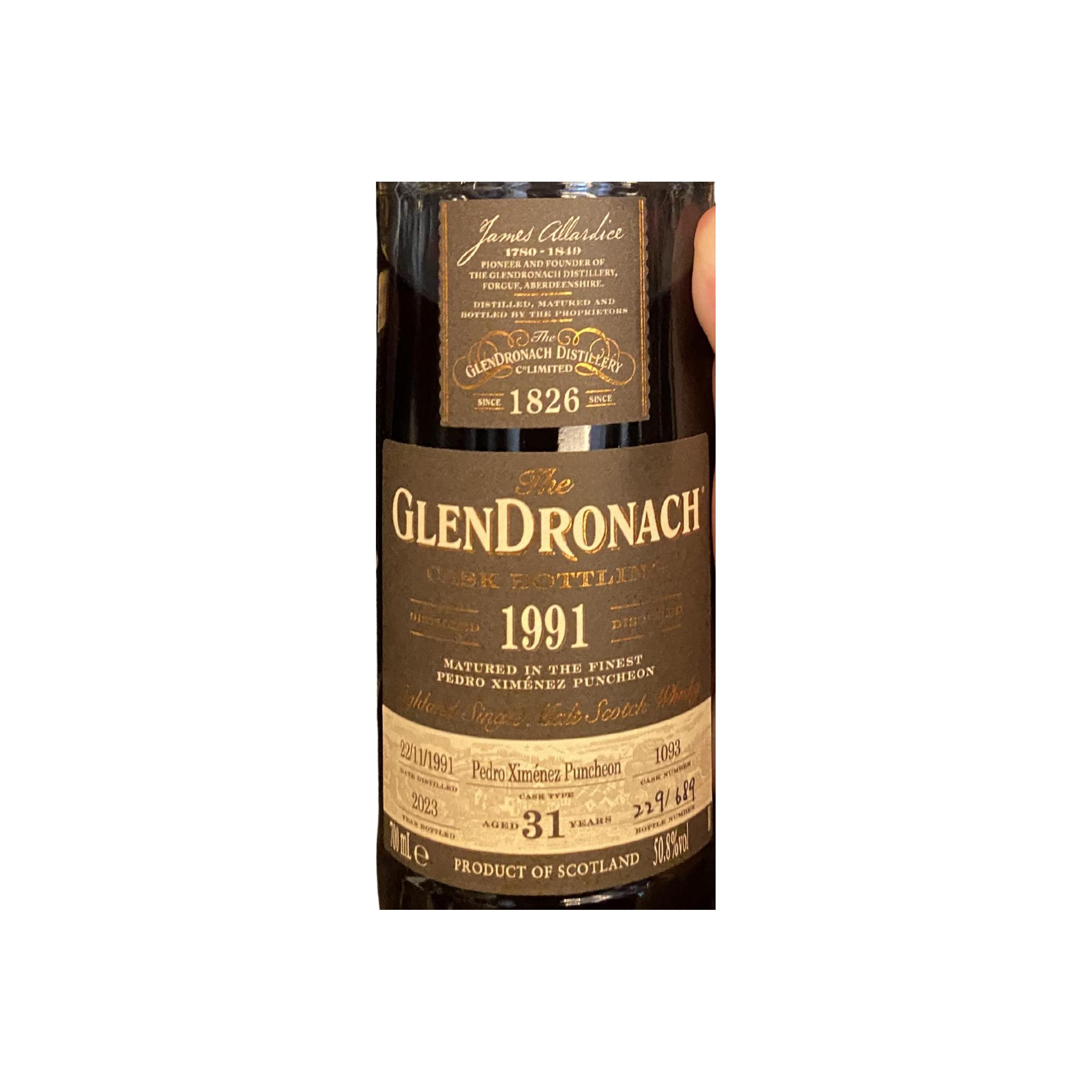 Glendronach 1991