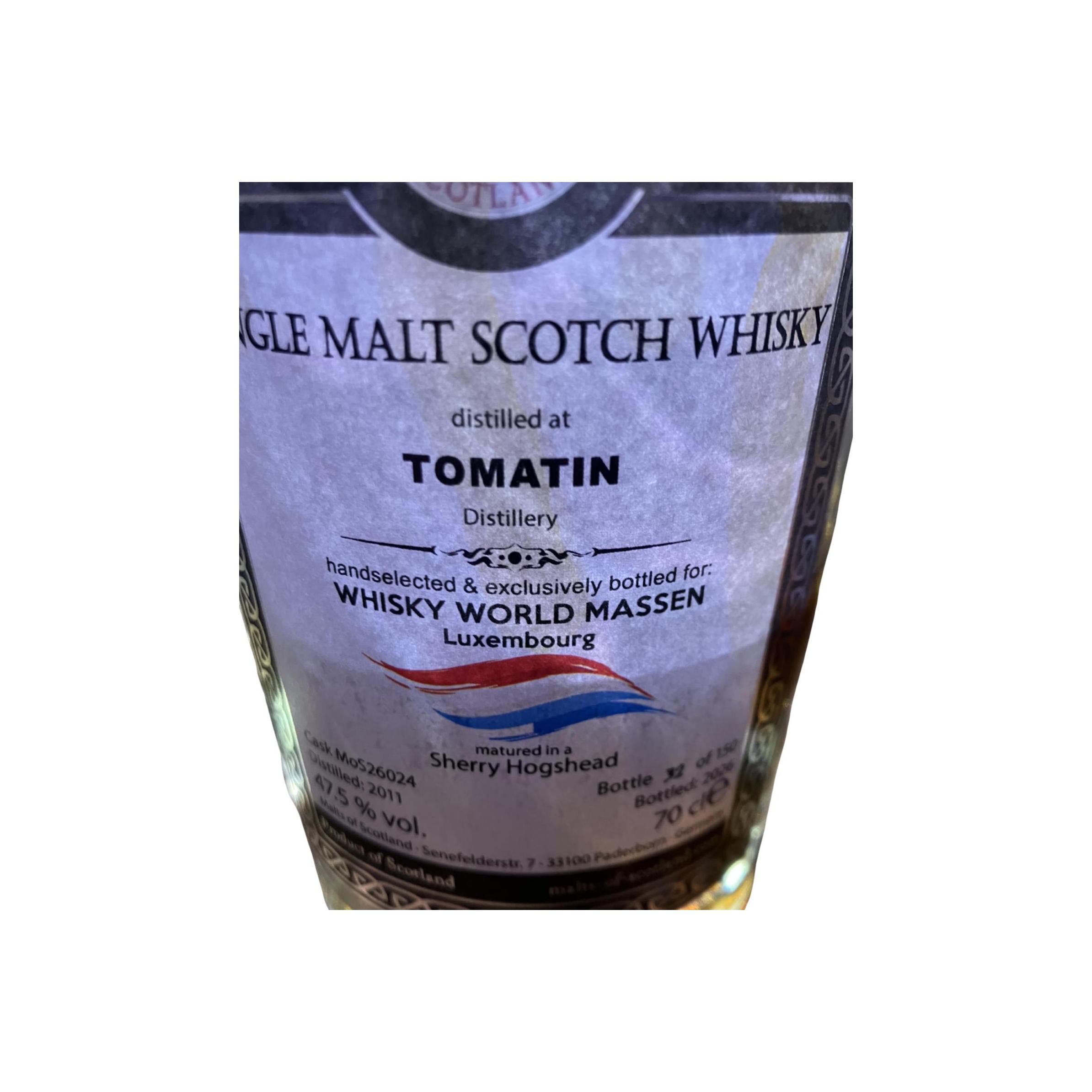 Tomatin 2011 MoS