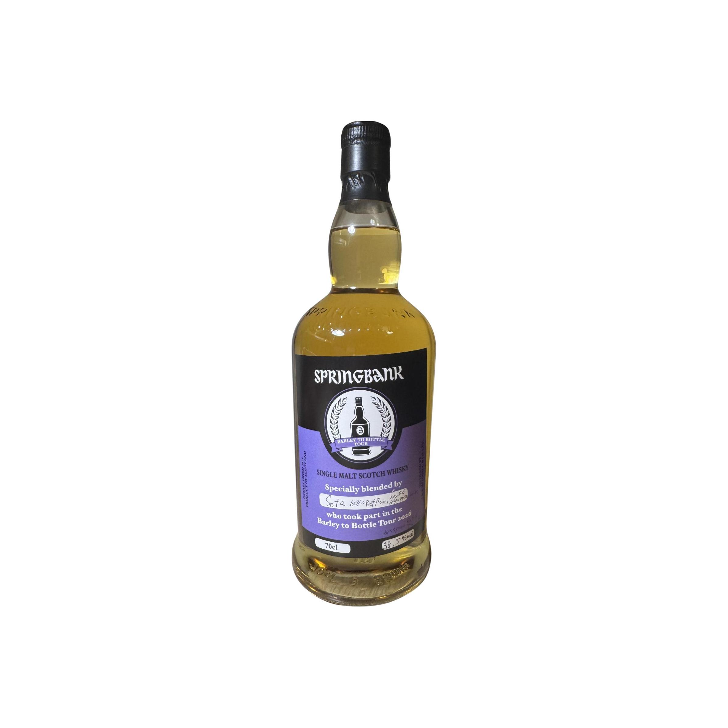 Springbank Barley To Bottle Tour 2026