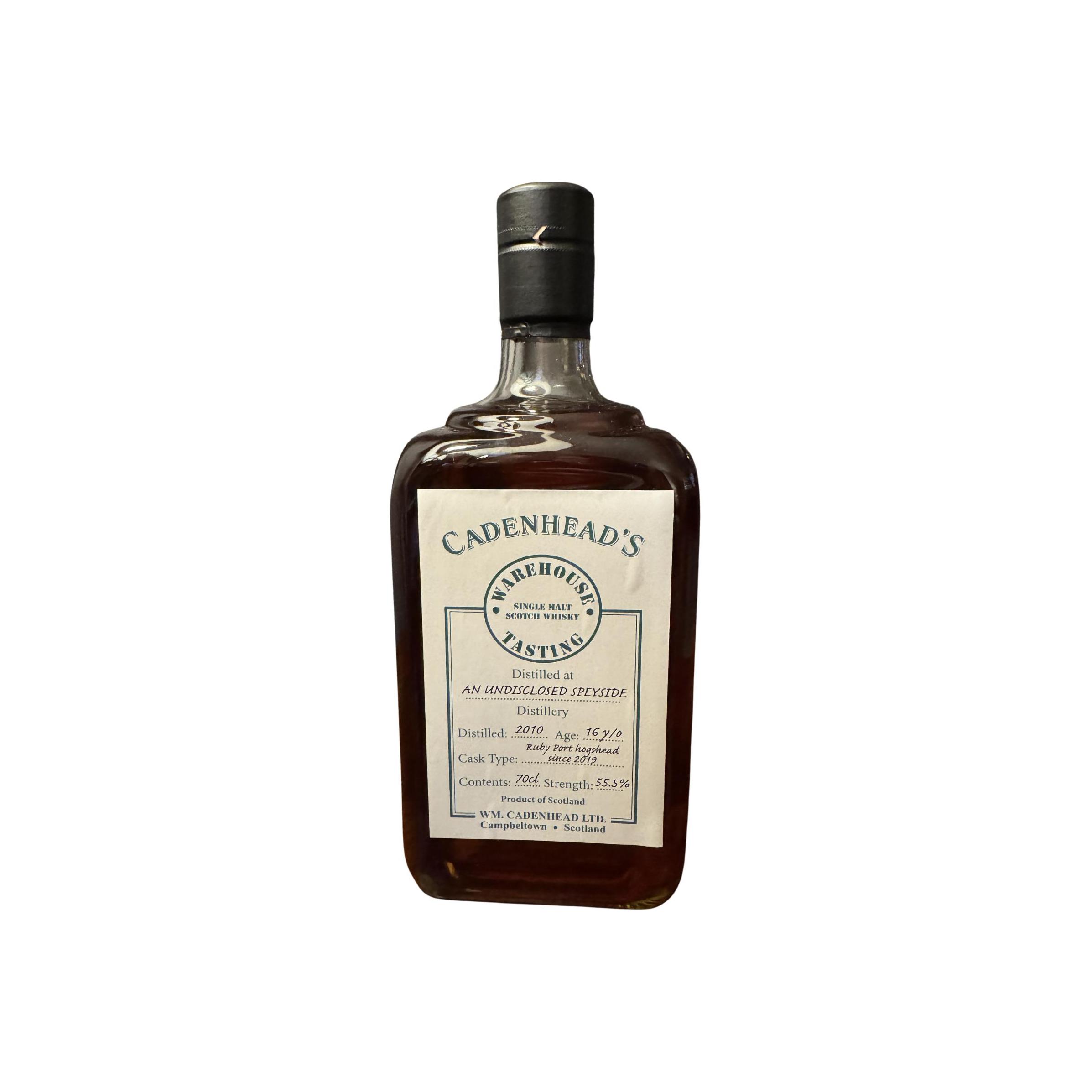 An Undisclosed Speyside Distillery 2010 CA
