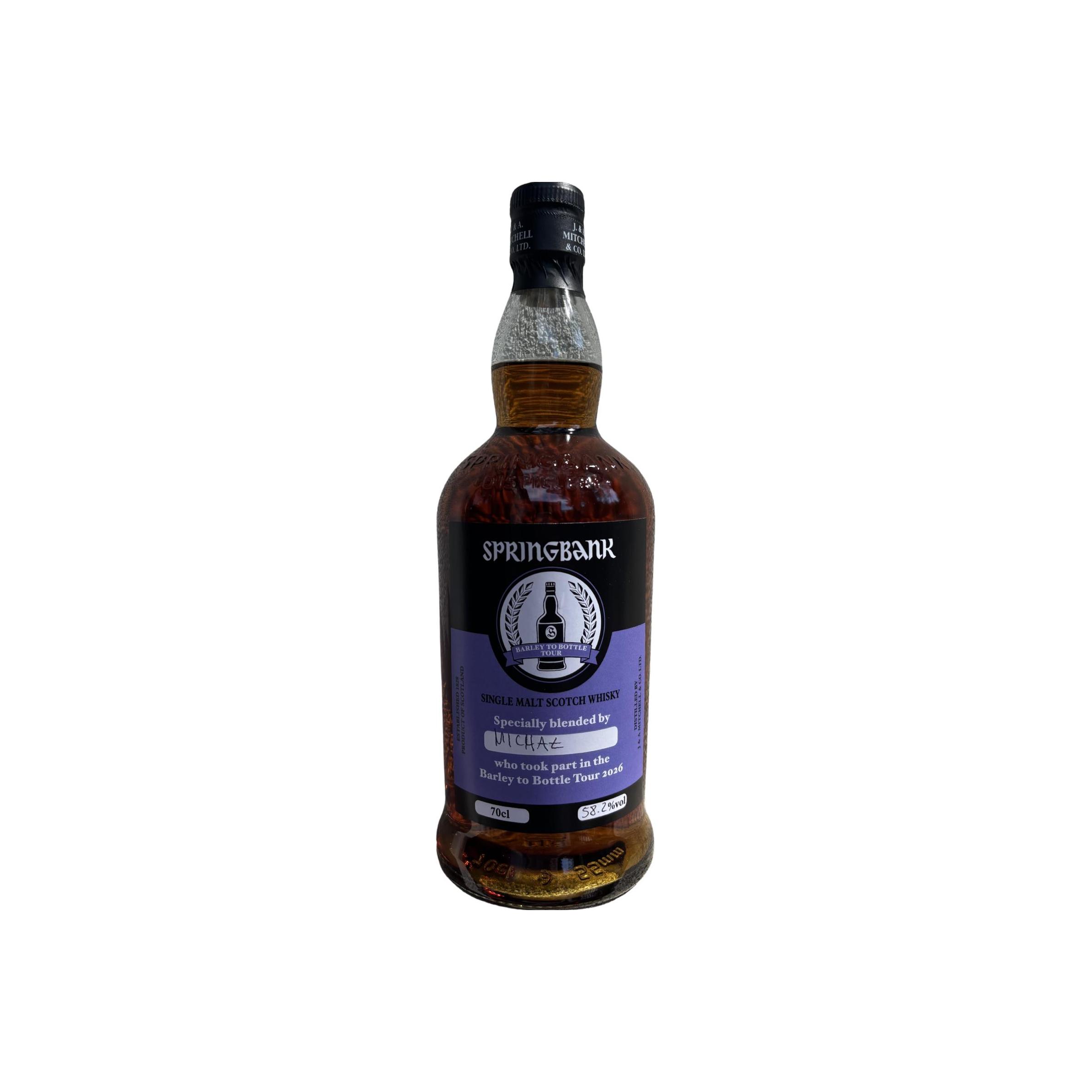 Springbank Barley to Bottle Tour 2026