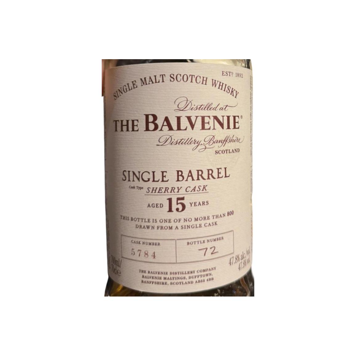 Balvenie 15-year-old