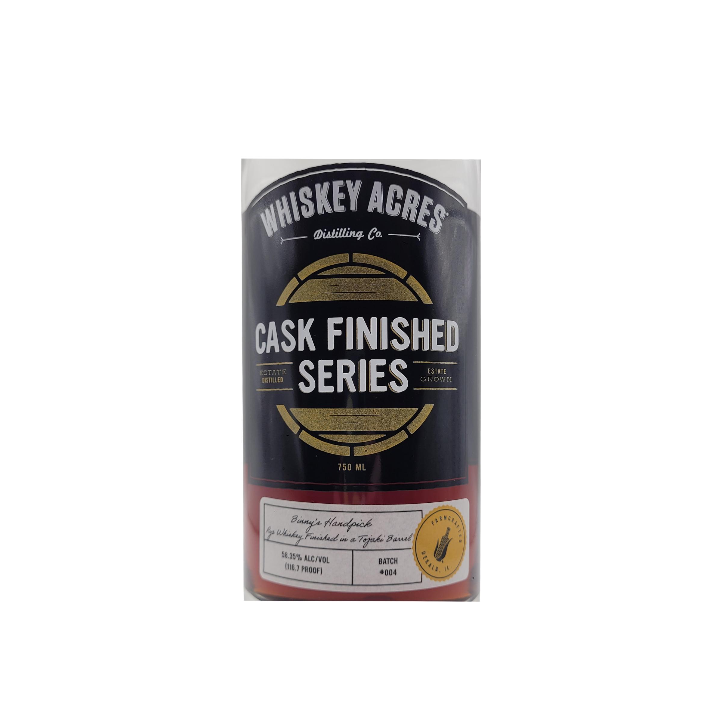 Whiskey Acres Distilling Co. Rye Whiskey