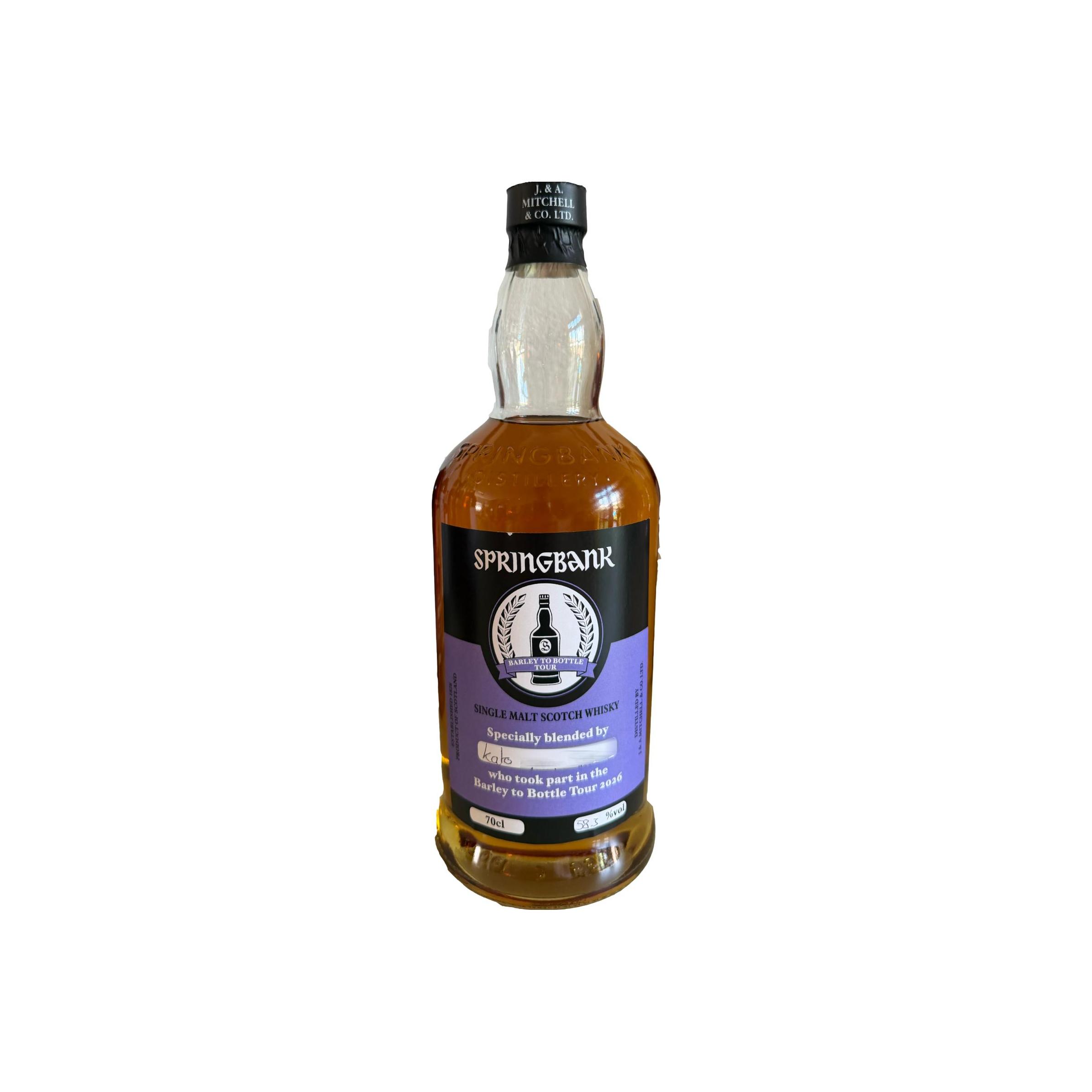 Springbank Barley to Bottle Tour 2026