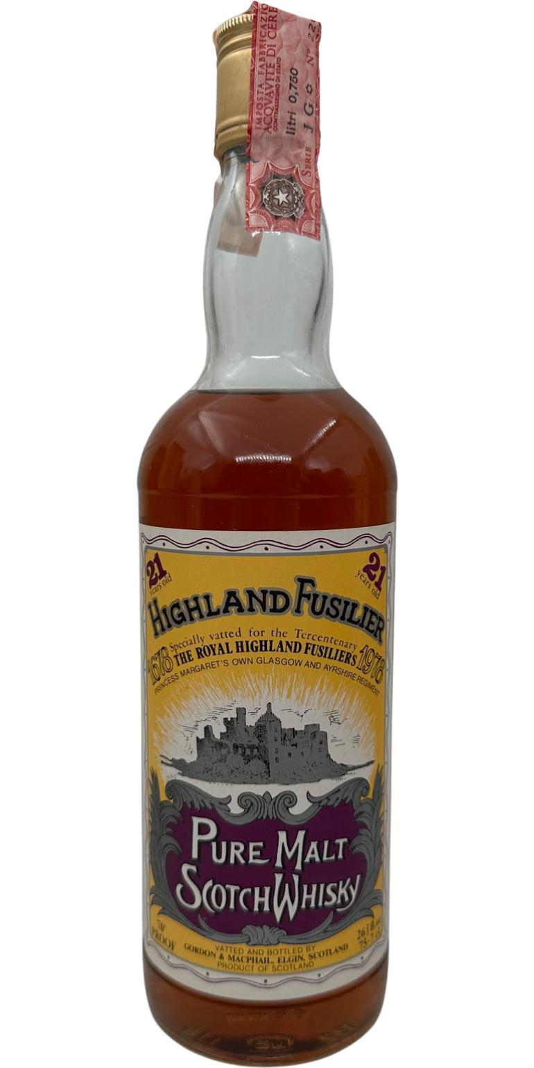 Highland Fusilier 21-year-old GM