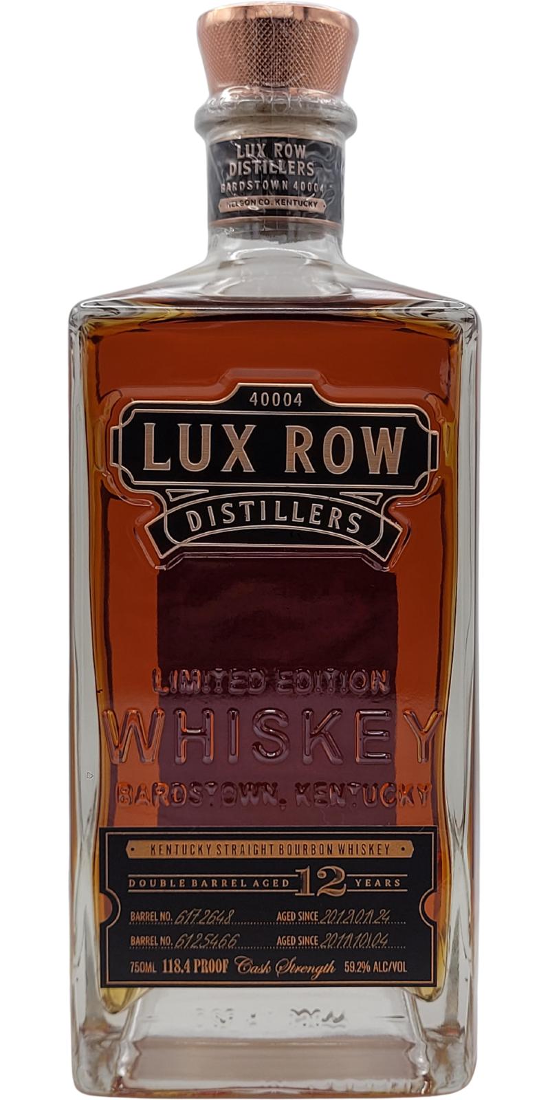 Lux Row Distillers 2011
