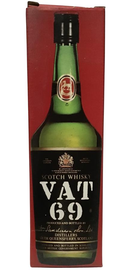 VAT 69 Finest Scotch Whisky 2