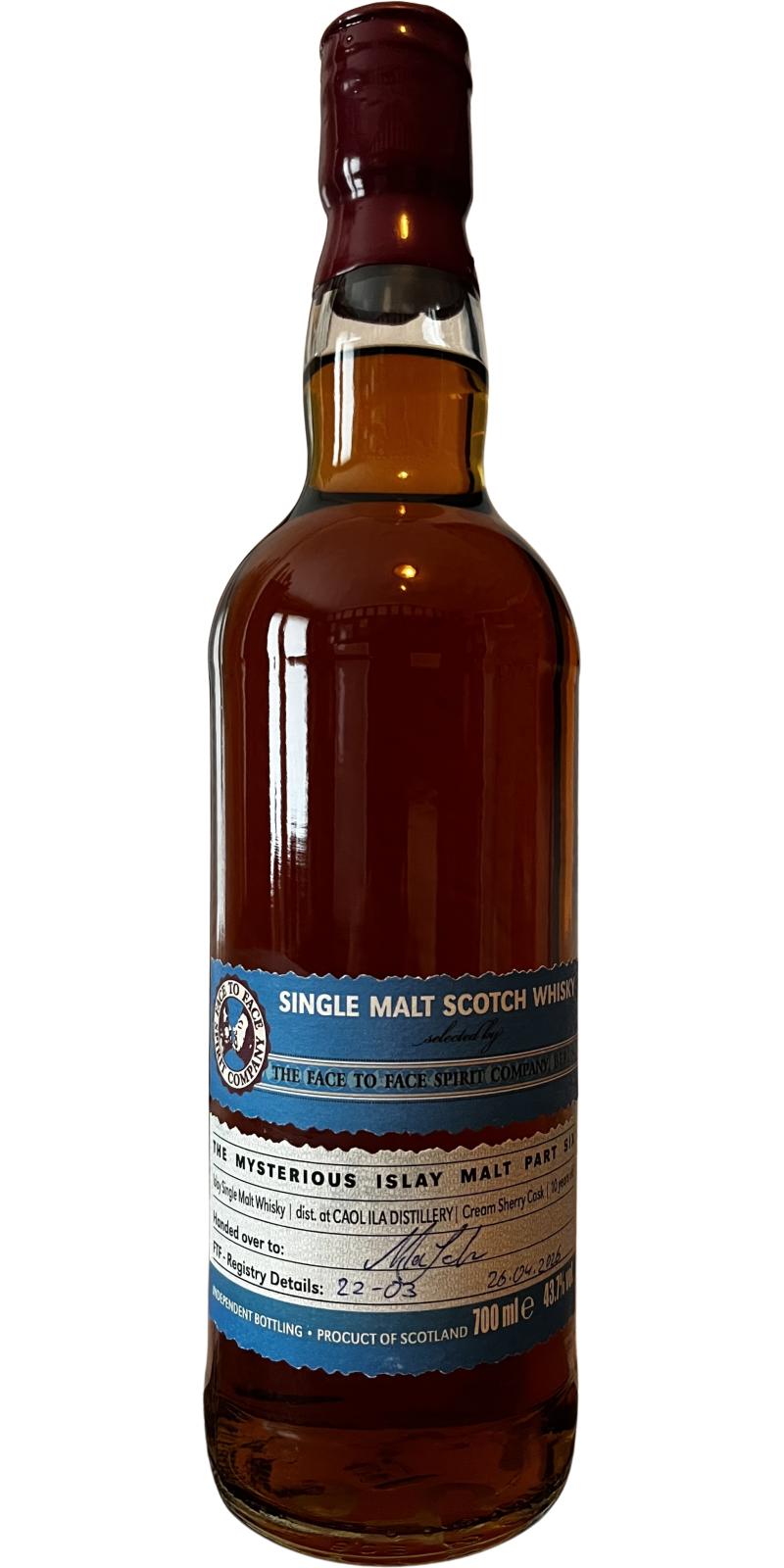 Caol Ila 10-year-old FtF