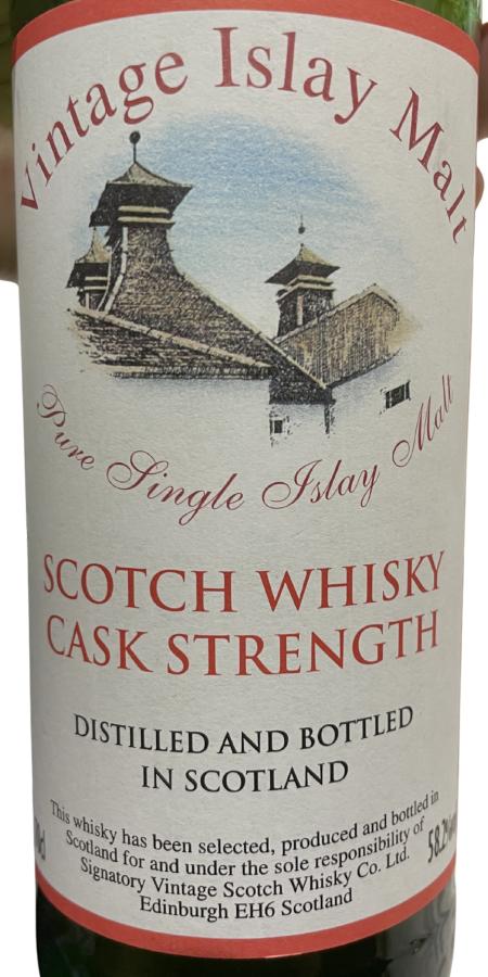 Vintage Islay Malt Scotch Whisky SV 2