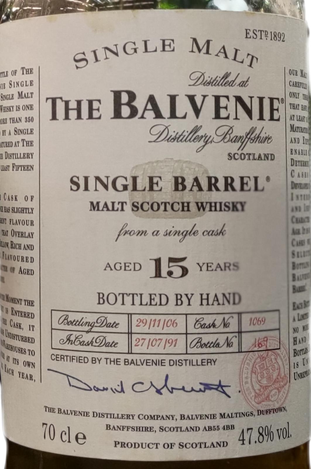 Balvenie 1991