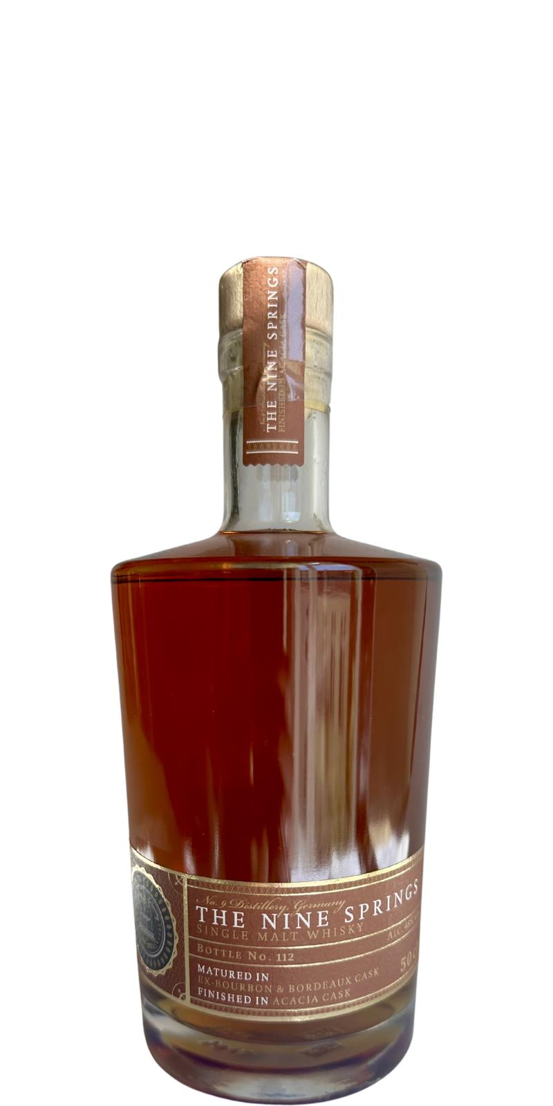 The Nine Springs Acacia Cask