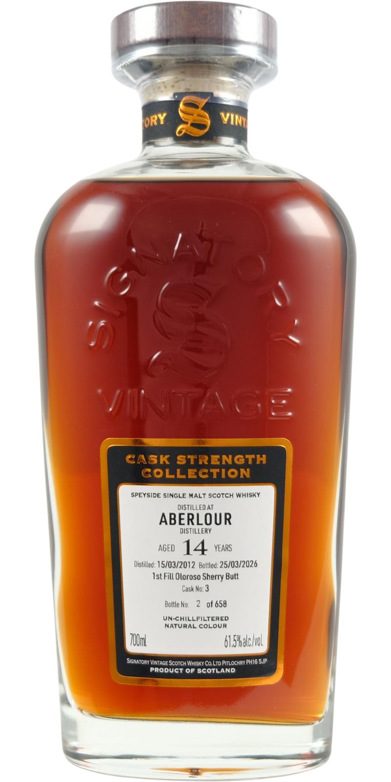 Aberlour 2012 SV