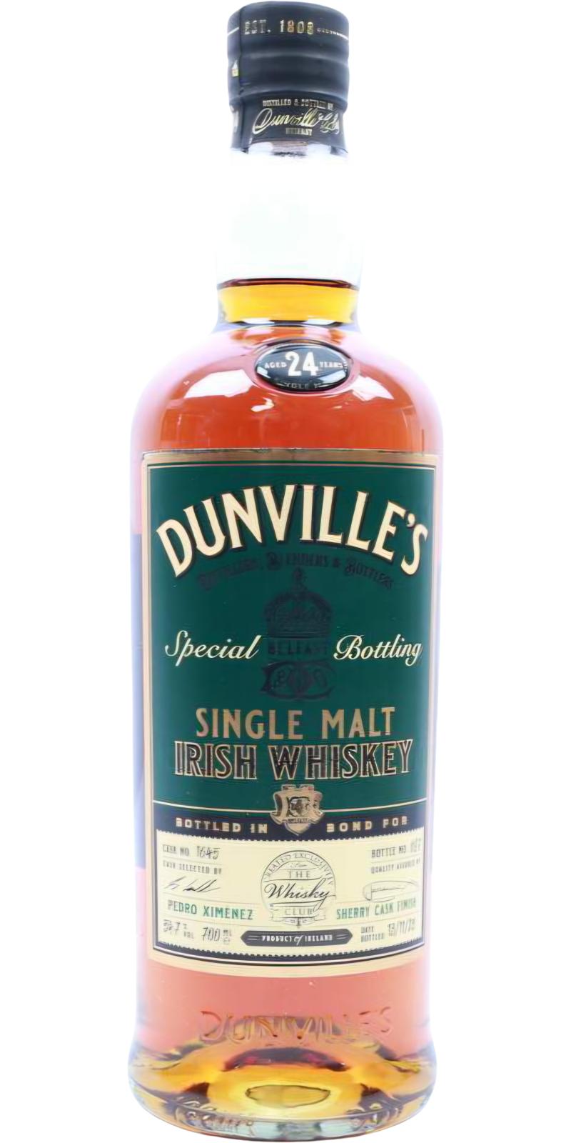 Dunville's 2001